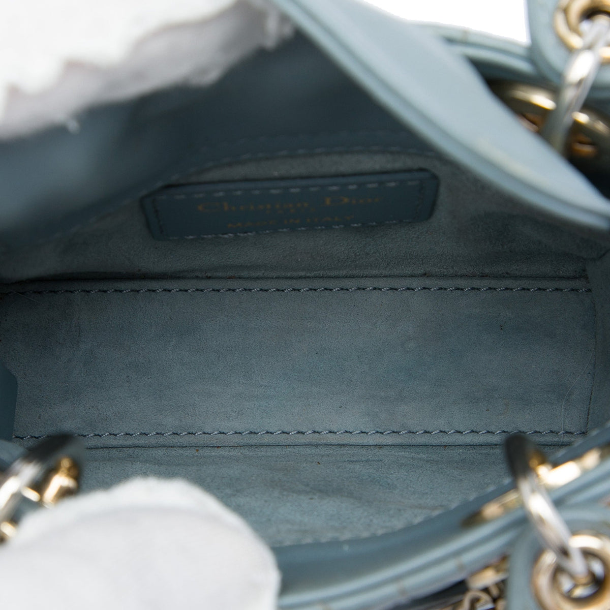 Dior Micro Lambskin Cannage Lady Dior