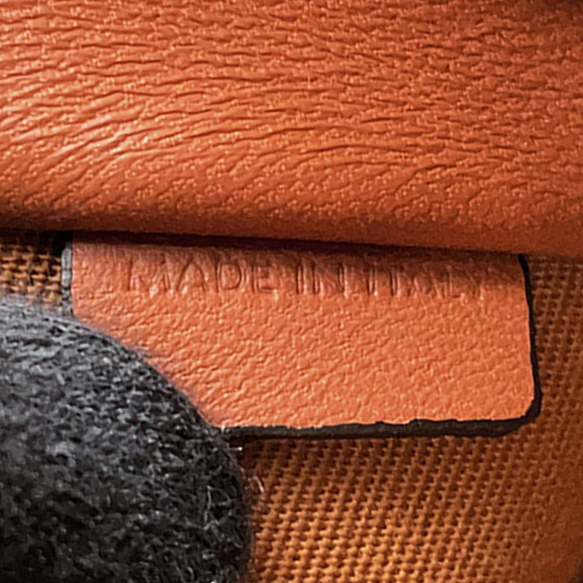 Celine Triomphe Coated Canvas Clutch On Chain