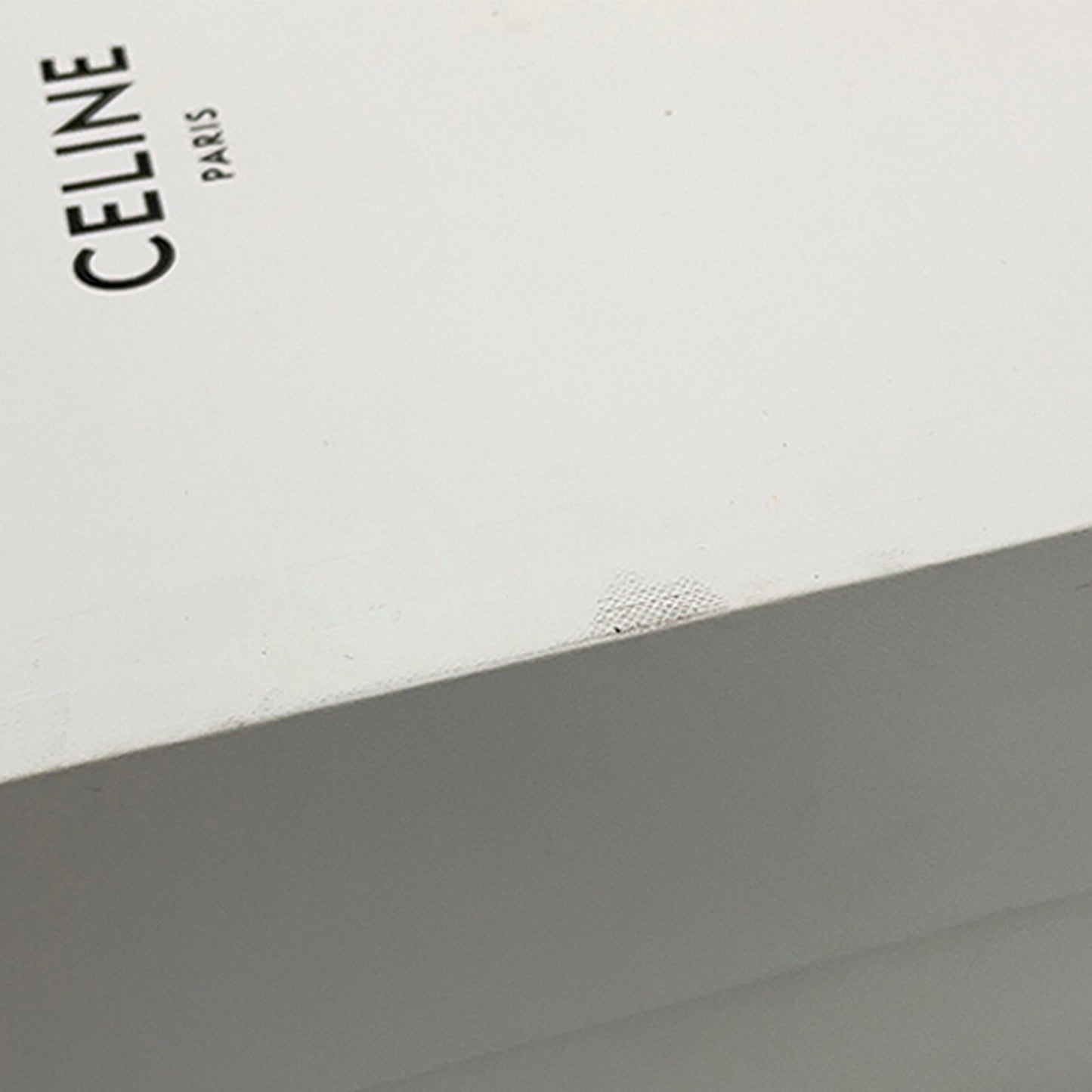 Celine Triomphe Coated Canvas Clutch On Chain