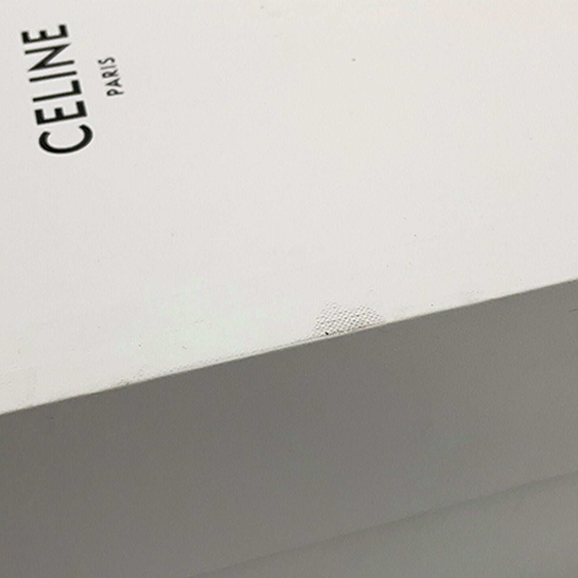 Celine Triomphe Coated Canvas Clutch On Chain