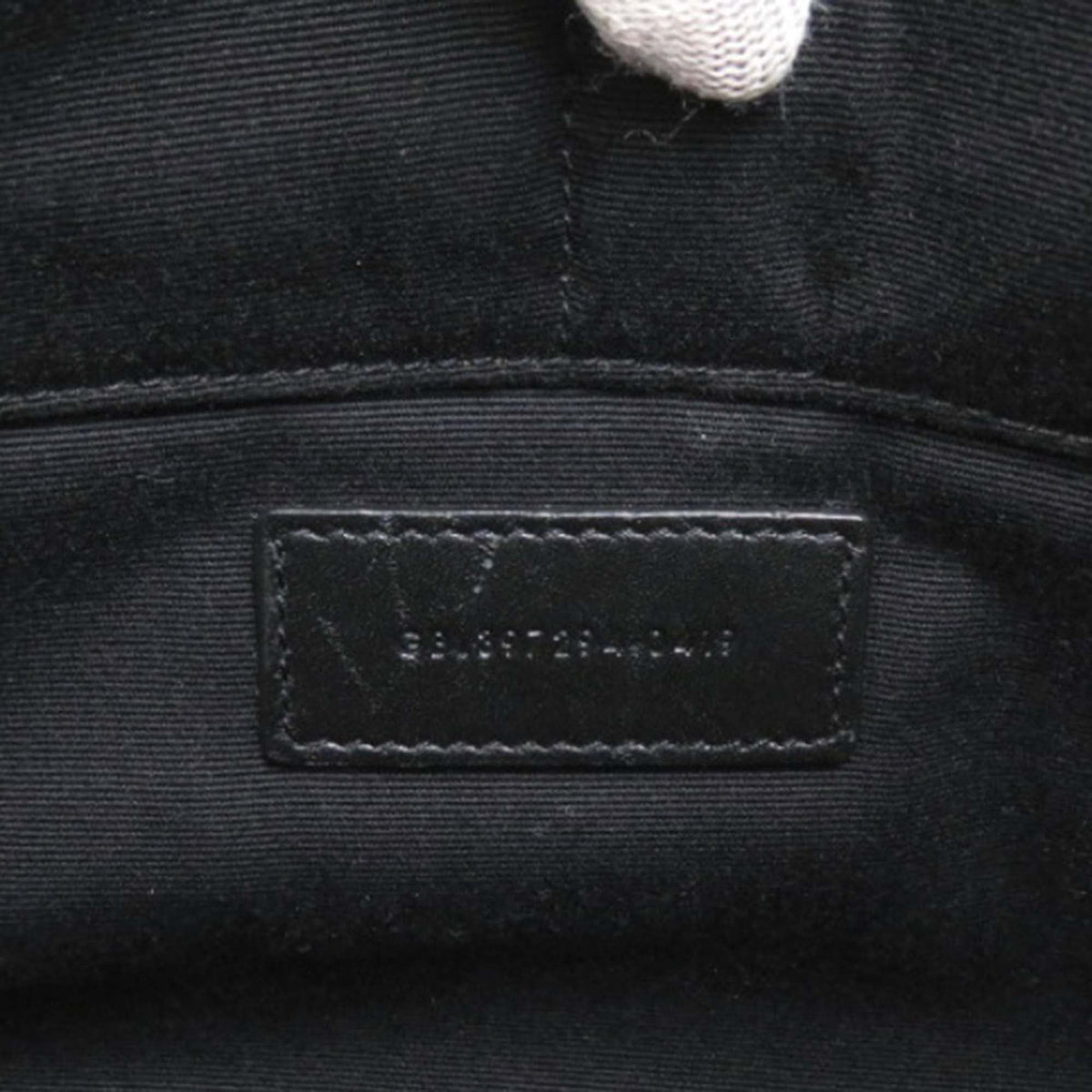 Saint Laurent Leather Star Clutch