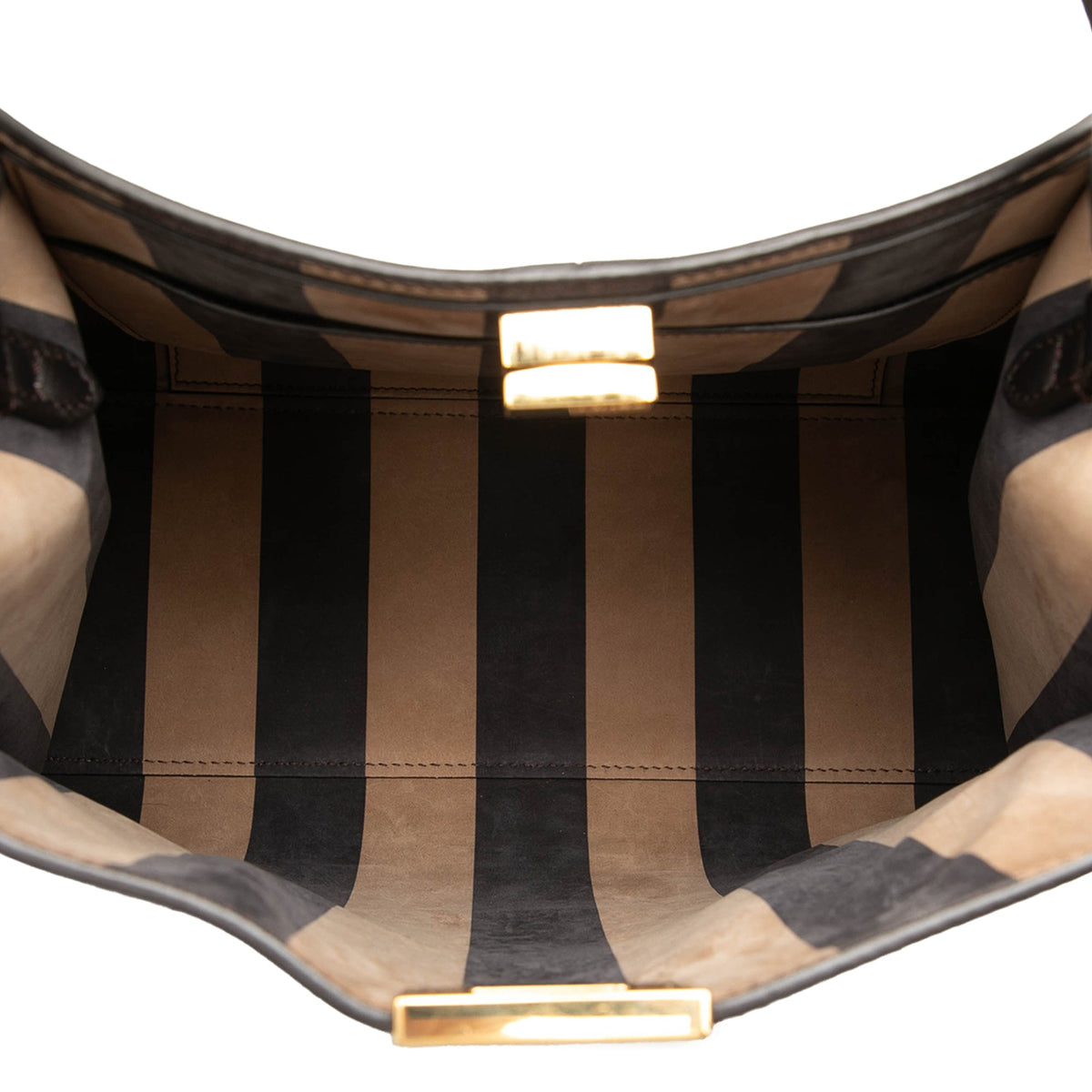 Fendi Medium Calfskin Peekaboo X Lite Satchel