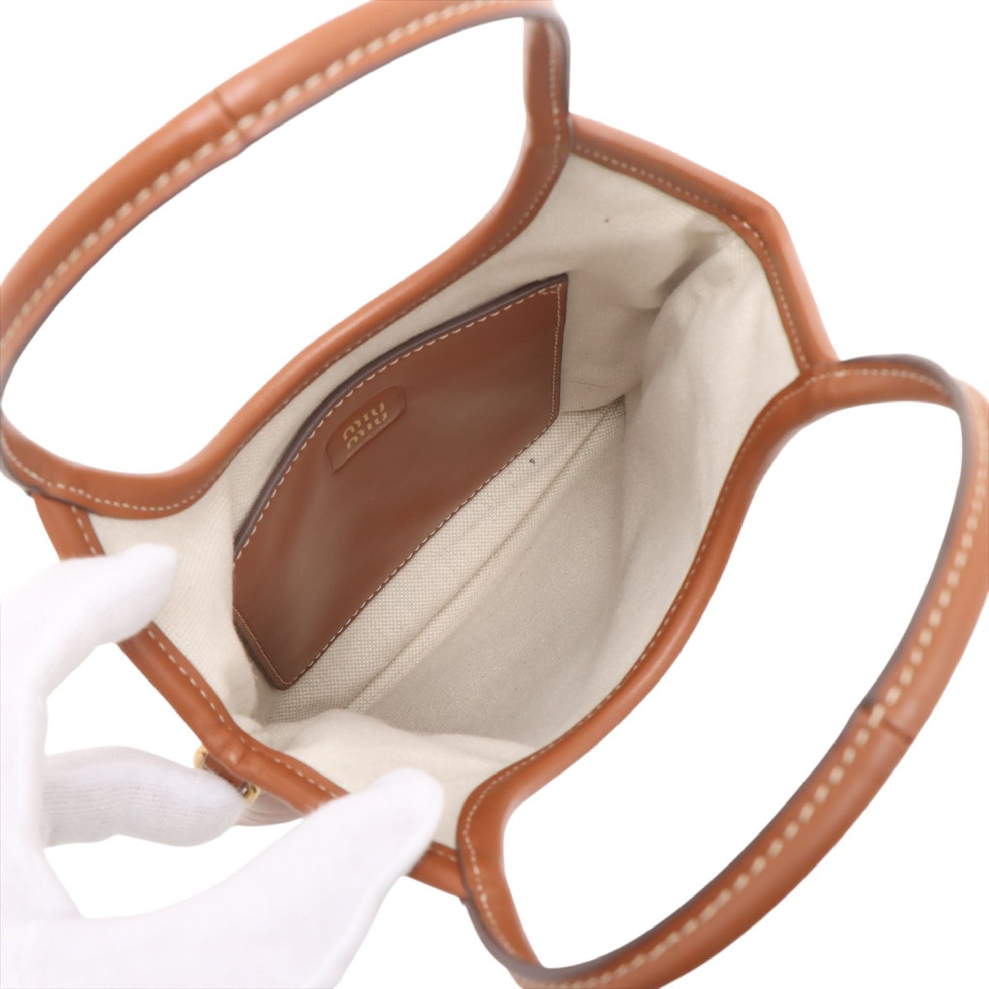 Miu Miu Leather Ivy Satchel