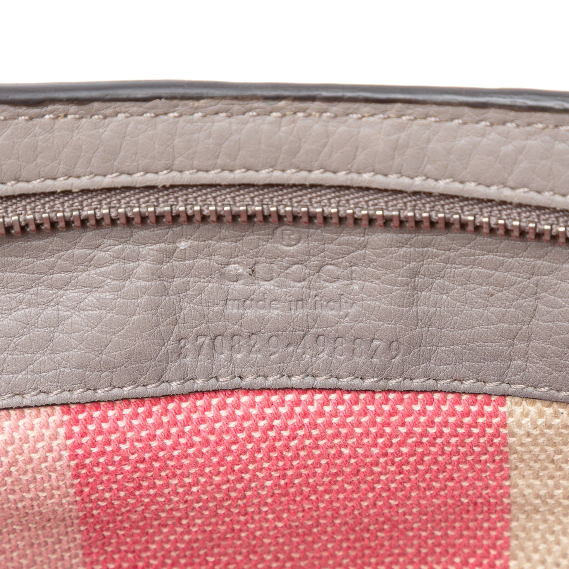 Medium Calfskin Bamboo Daily Shopper Satchel