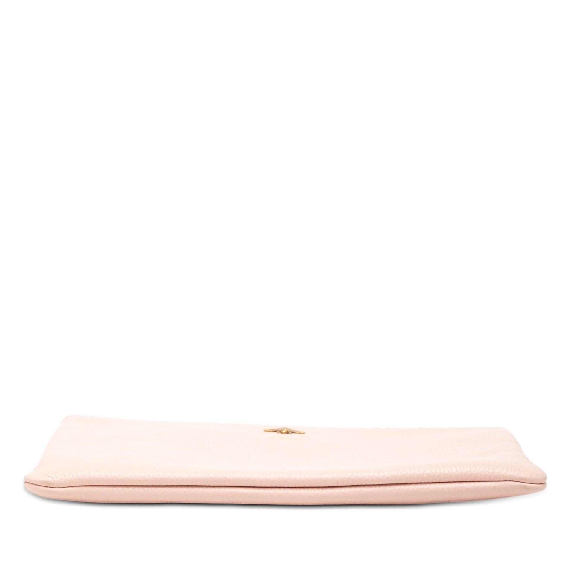 Gucci Leather Blind For Love Clutch