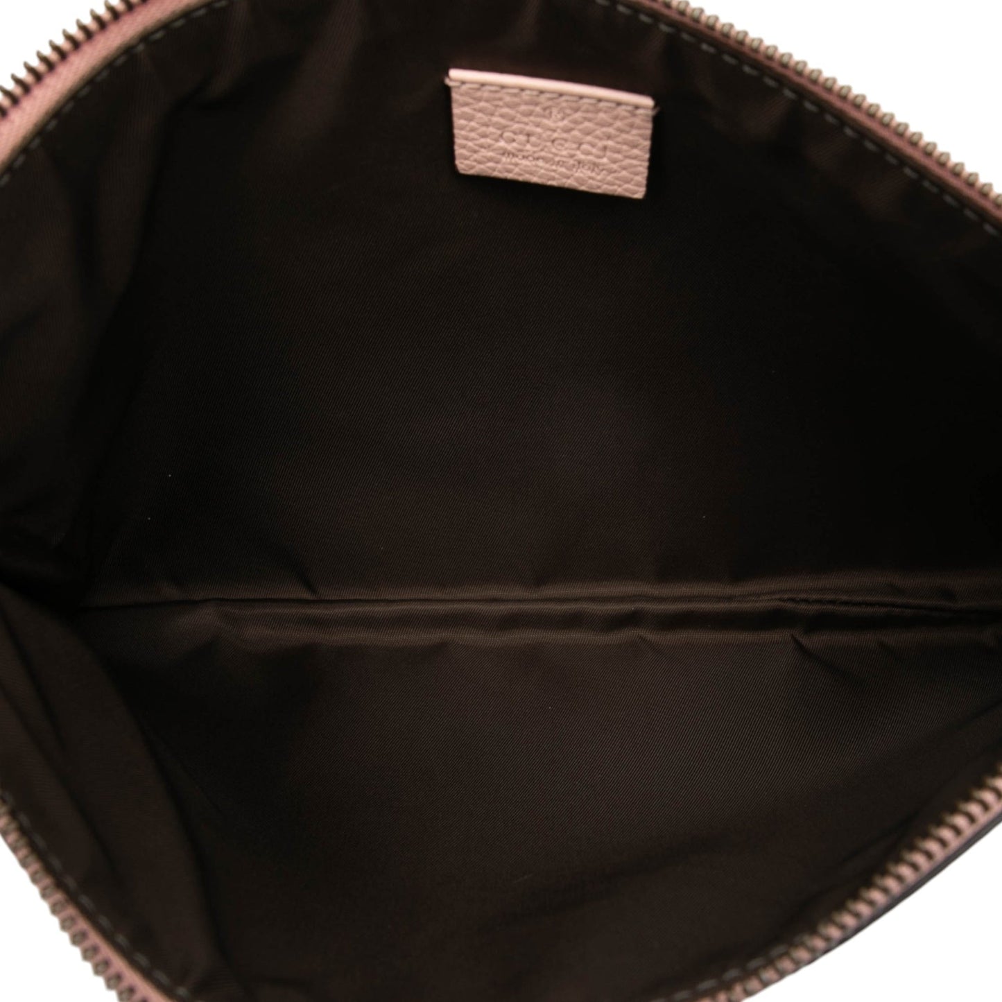 Gucci Leather Blind For Love Clutch