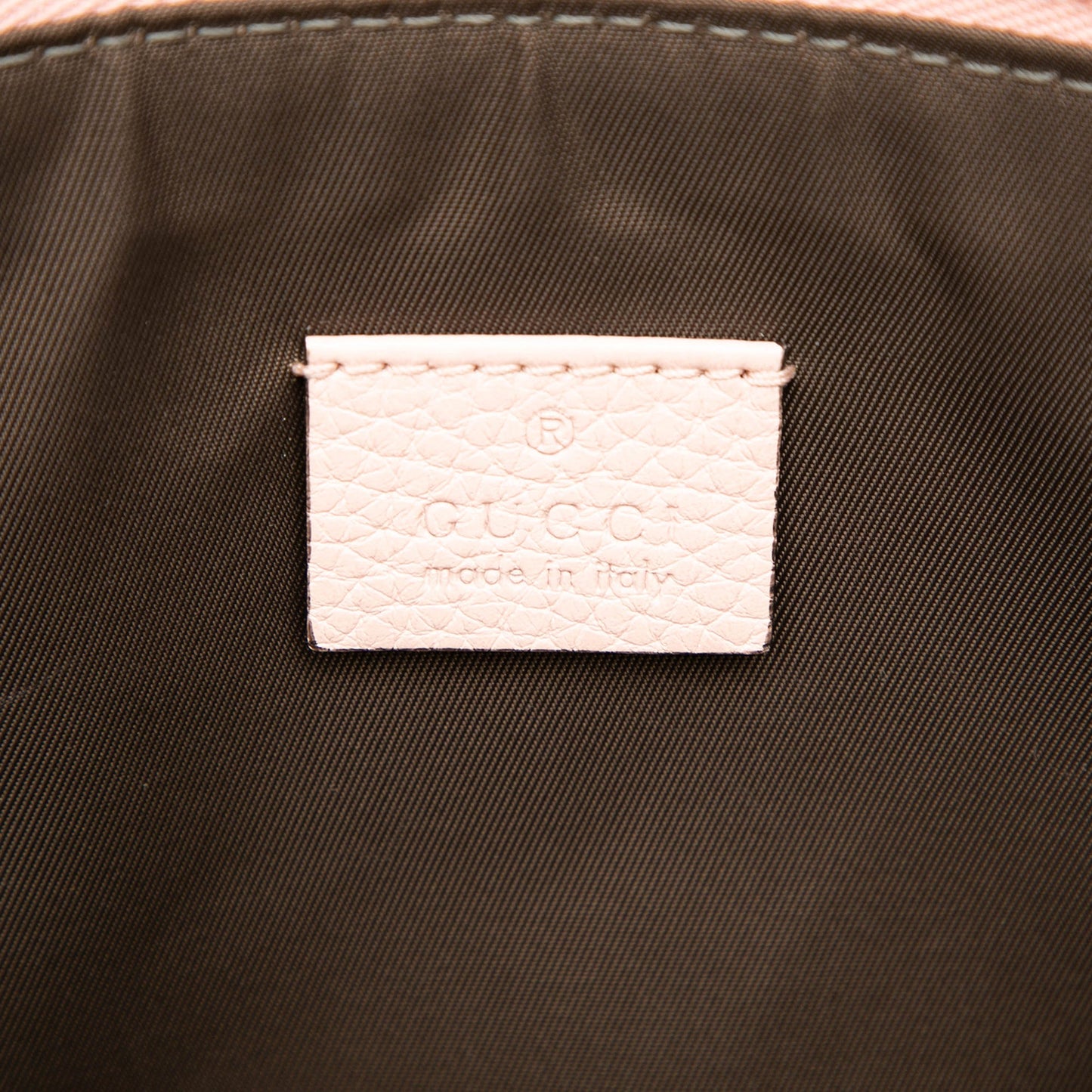 Gucci Leather Blind For Love Clutch
