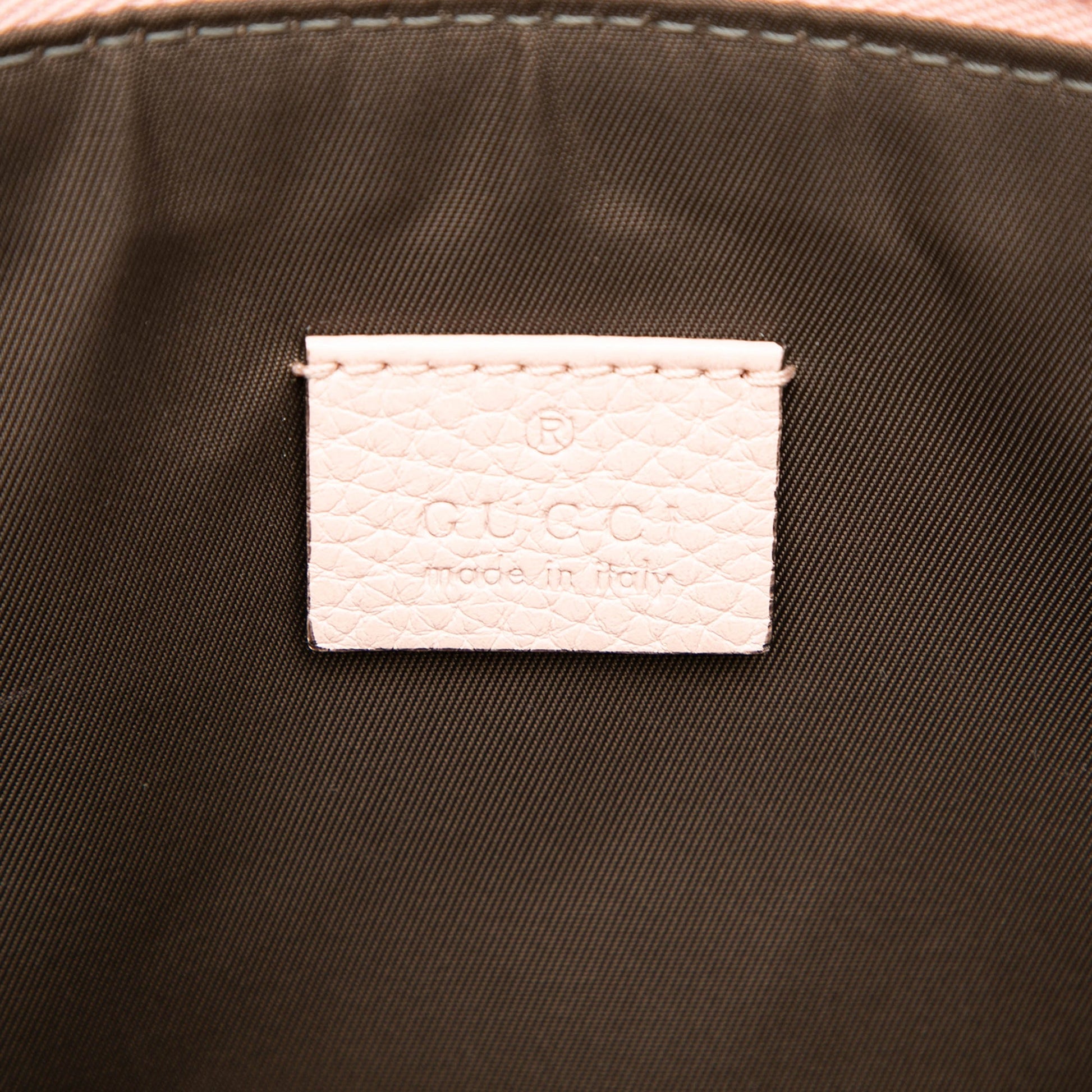 Gucci Leather Blind For Love Clutch