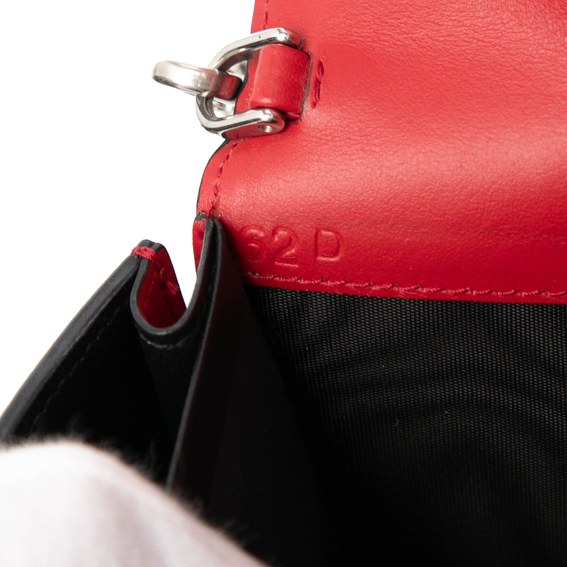 Prada City Calfskin Studded Elektra Clutch with Chain