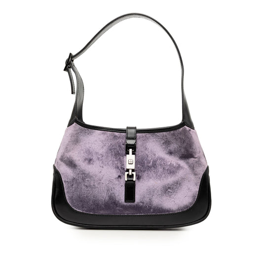 Gucci Velvet Jackie Shoulder Bag