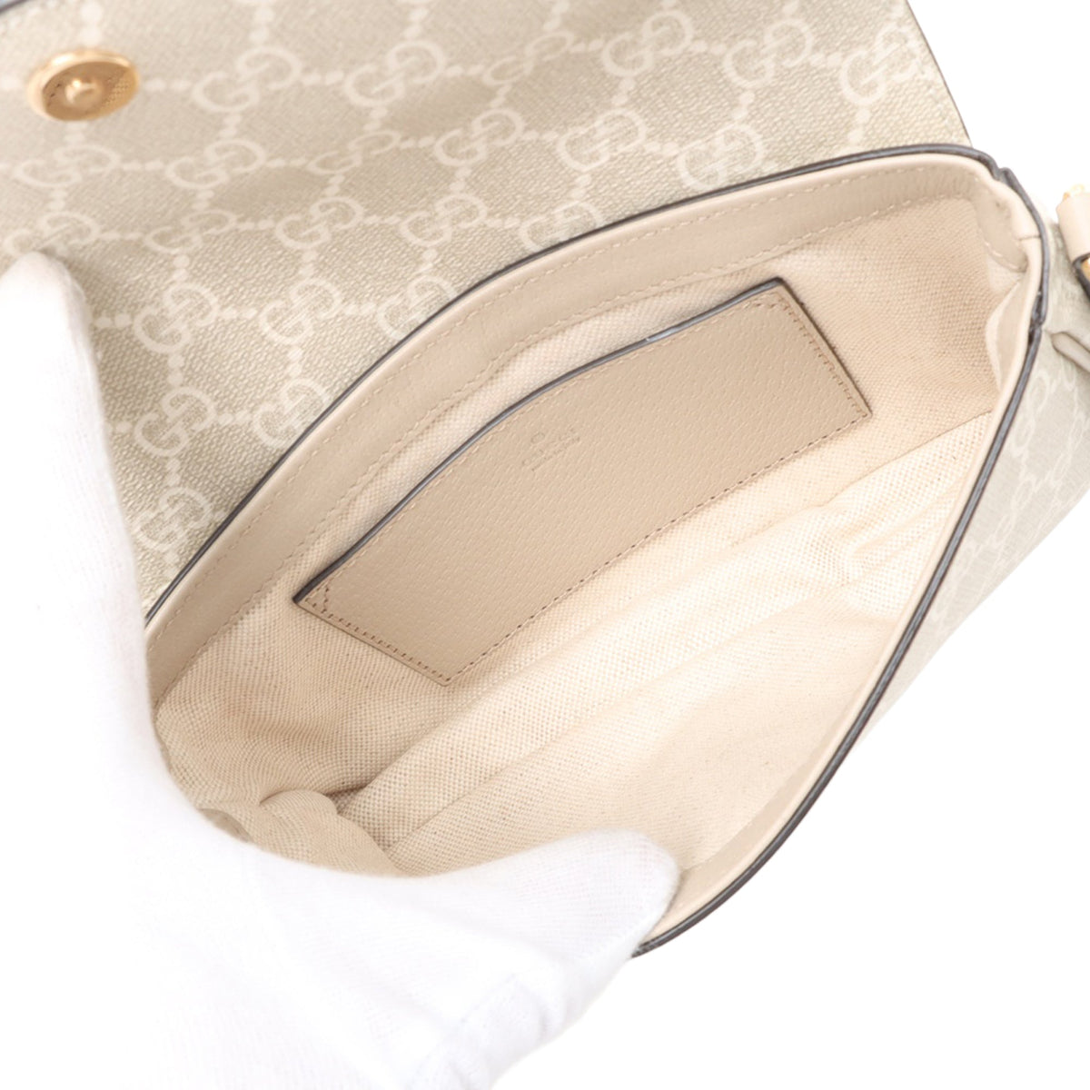Gucci GG Supreme Web Ophidia Pochette Crossbody