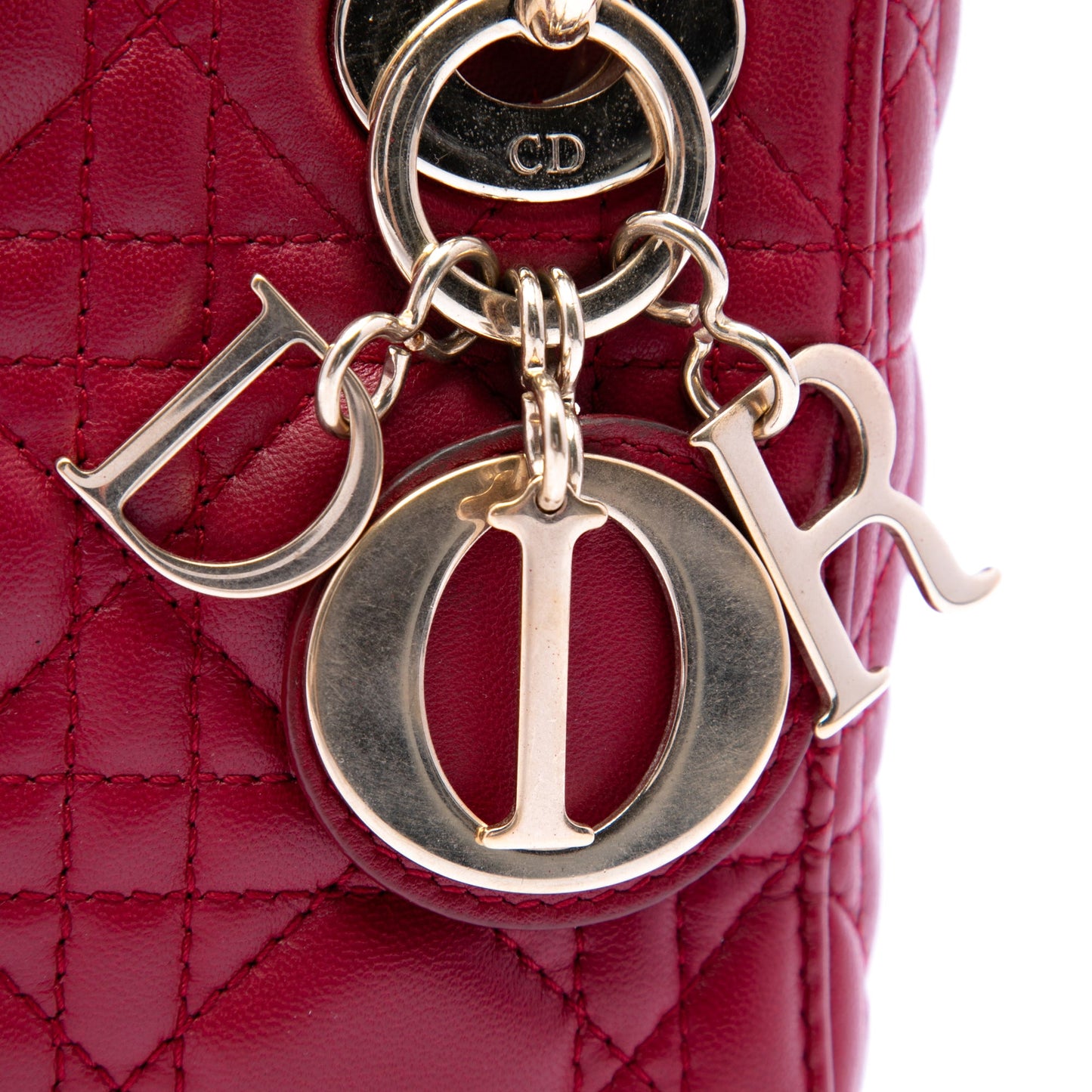 Dior Mini Lambskin Cannage Lady Dior