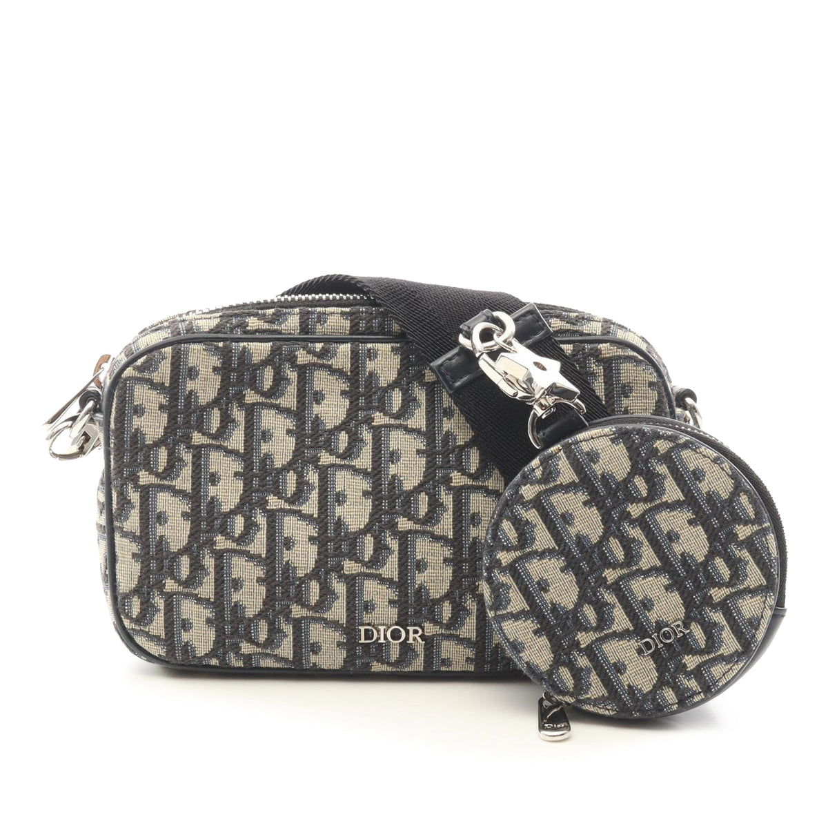 Dior Kids Small Oblique Canvas Multifunction Bag