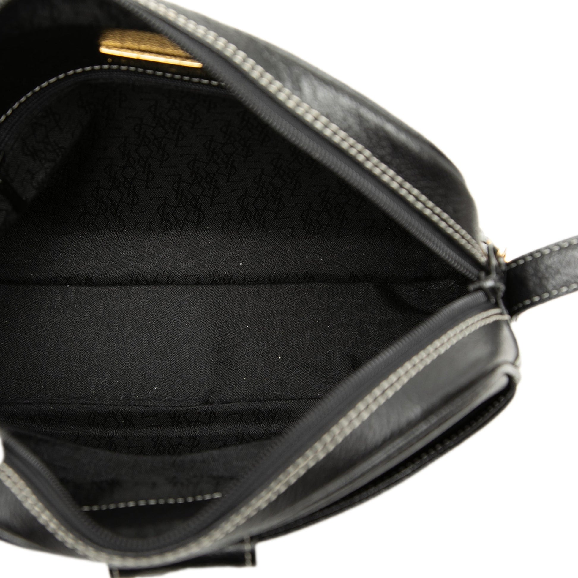 Saint Laurent Leather Monogram Crossbody
