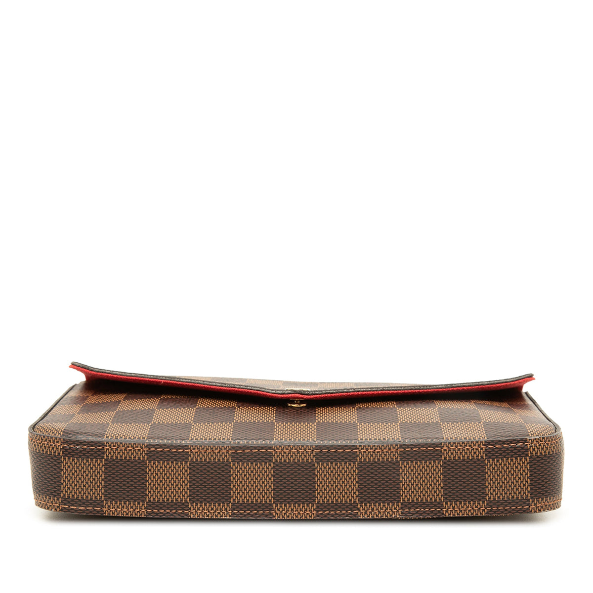 Louis Vuitton Damier Ebene Pochette Felicie — Brown
