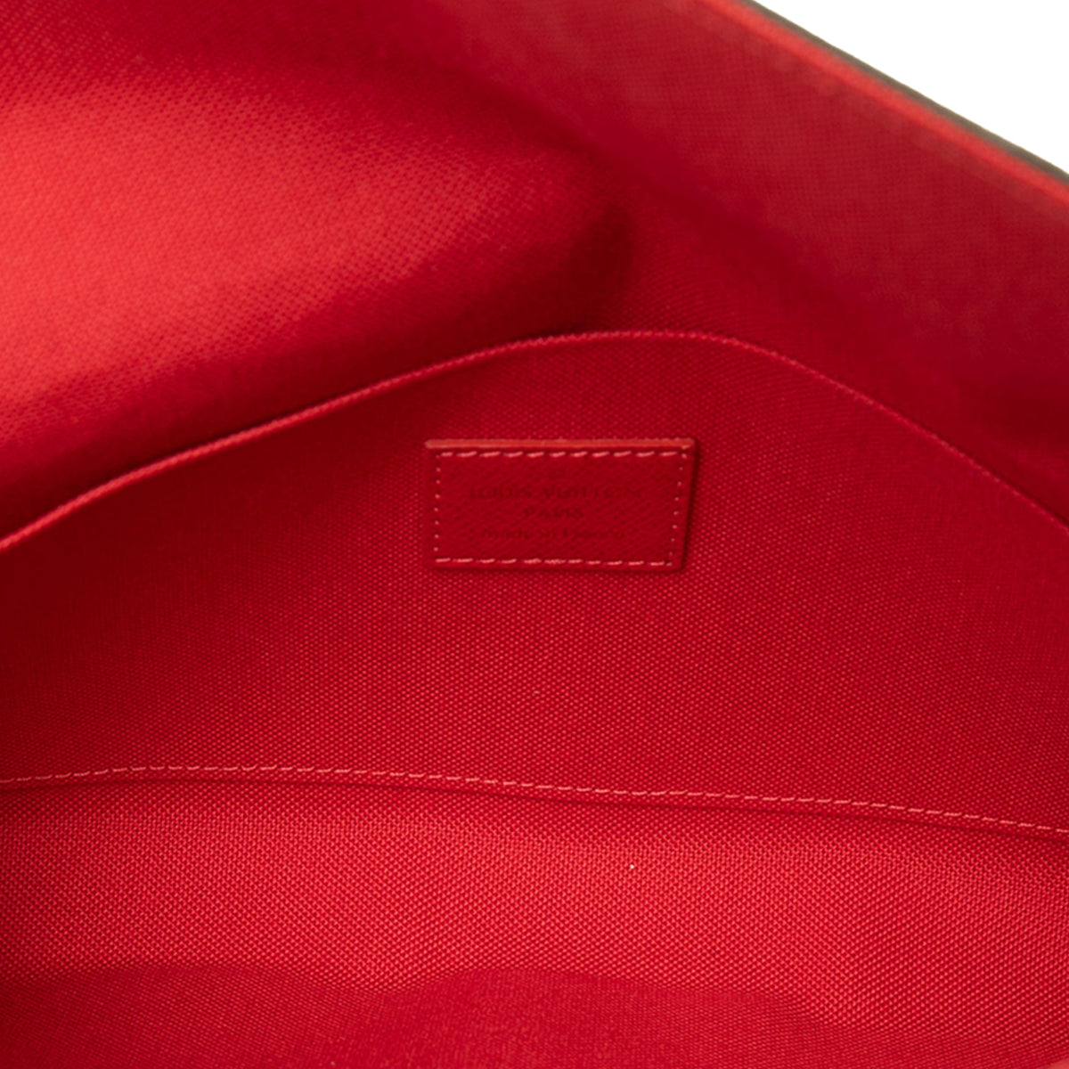 Louis Vuitton Damier Ebene Pochette Felicie — Brown