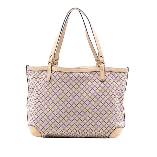 Gucci Medium Diamante Canvas Craft Tote