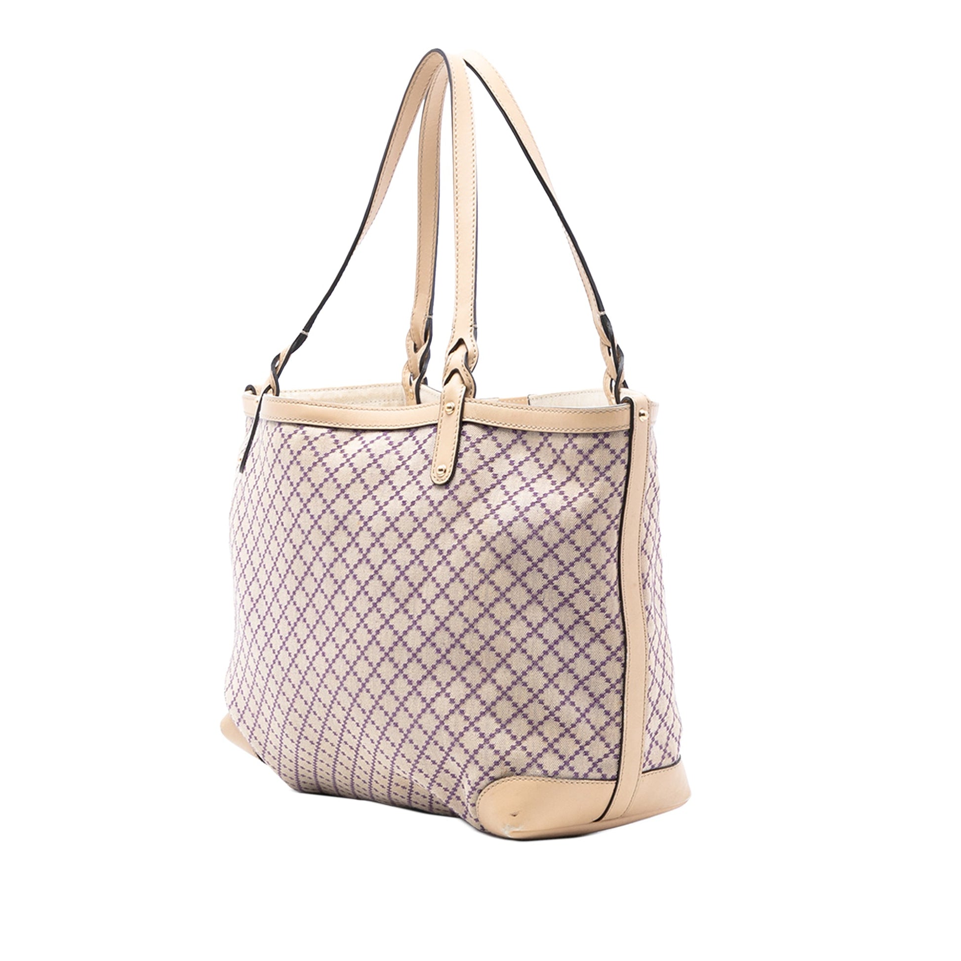 Gucci Medium Diamante Canvas Craft Tote
