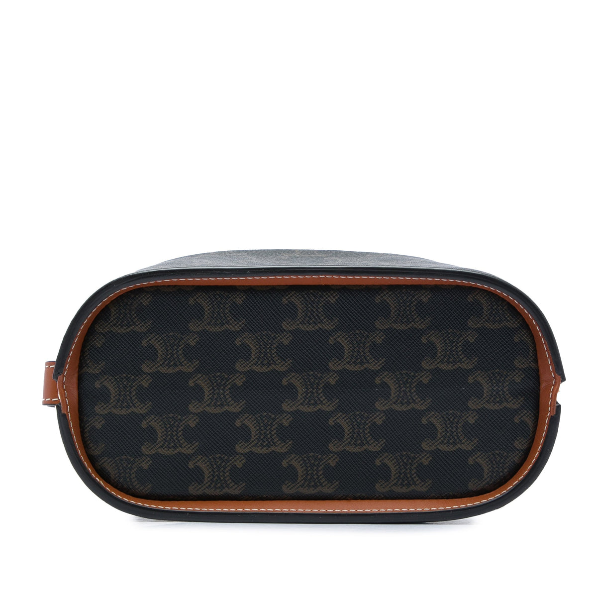 Celine Triomphe Coated Canvas Lunch Box Bag