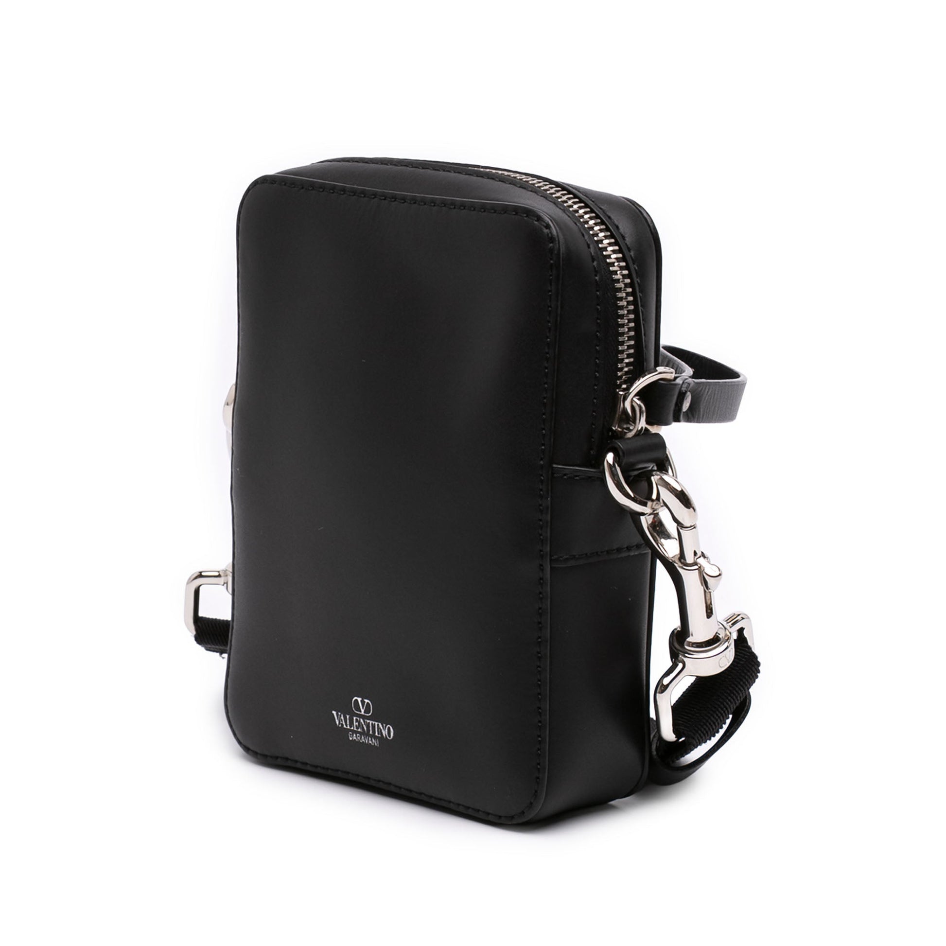Valentino Small Leather VLTN Crossbody