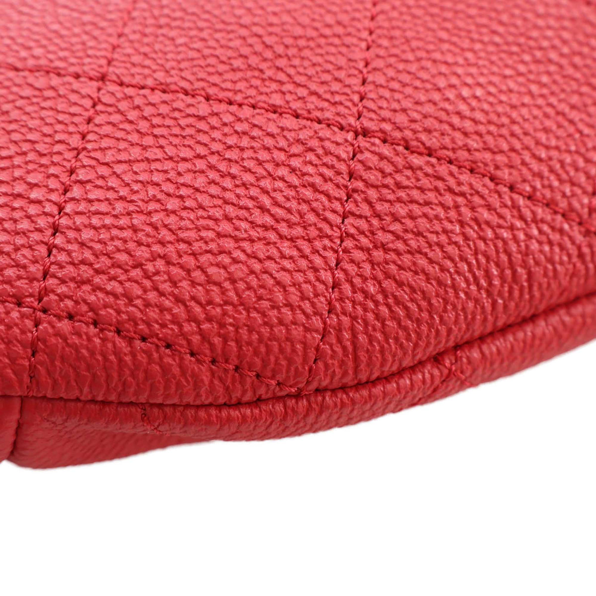 Chanel Quilted Caviar Zip and Carry Waist Bag