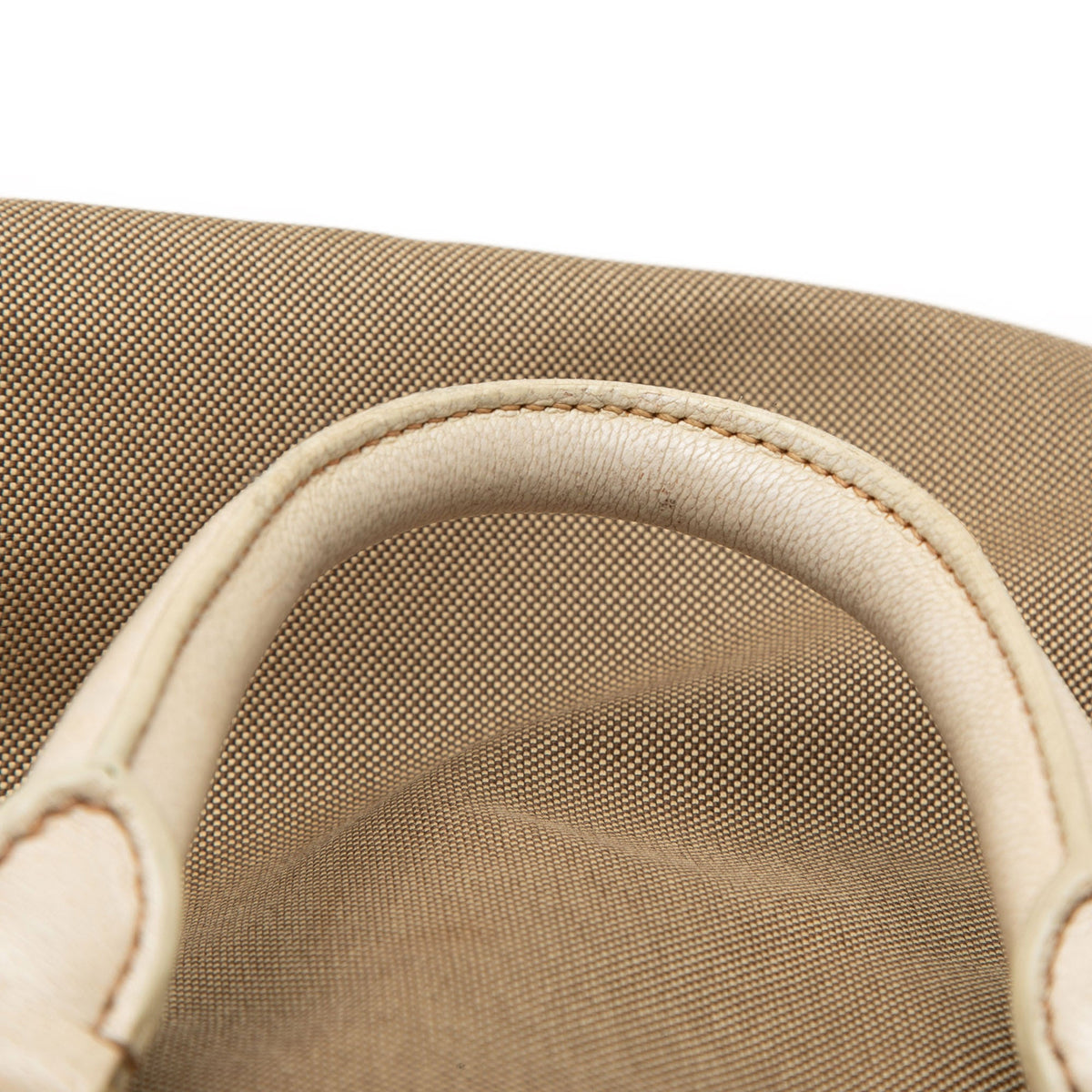 Prada Canvas Canapa Logo Bow Satchel