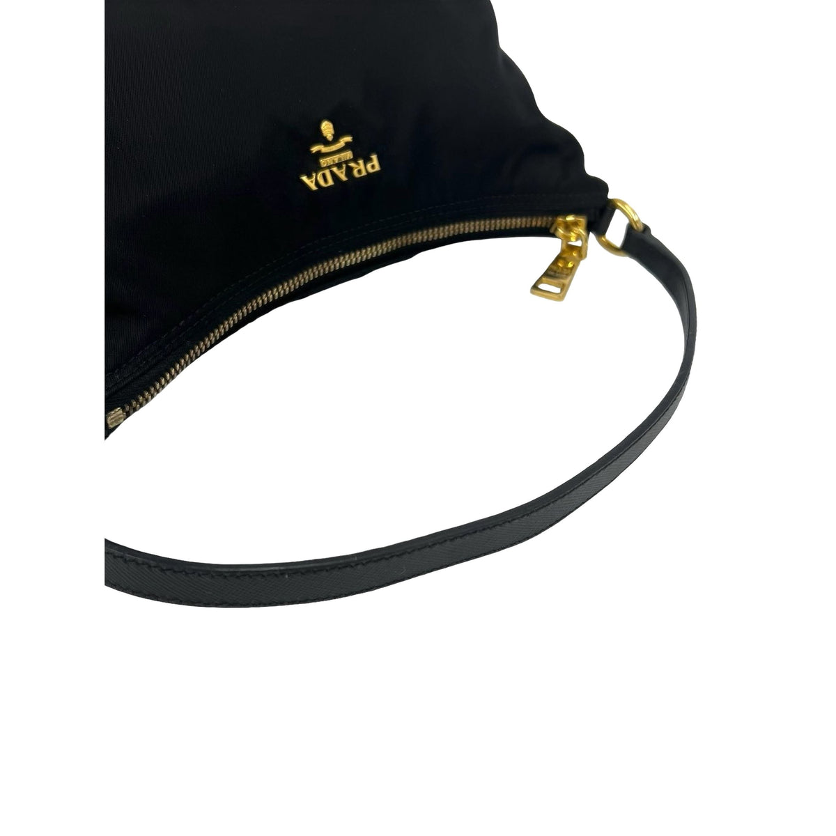 Prada Tessuto Handbag — Black