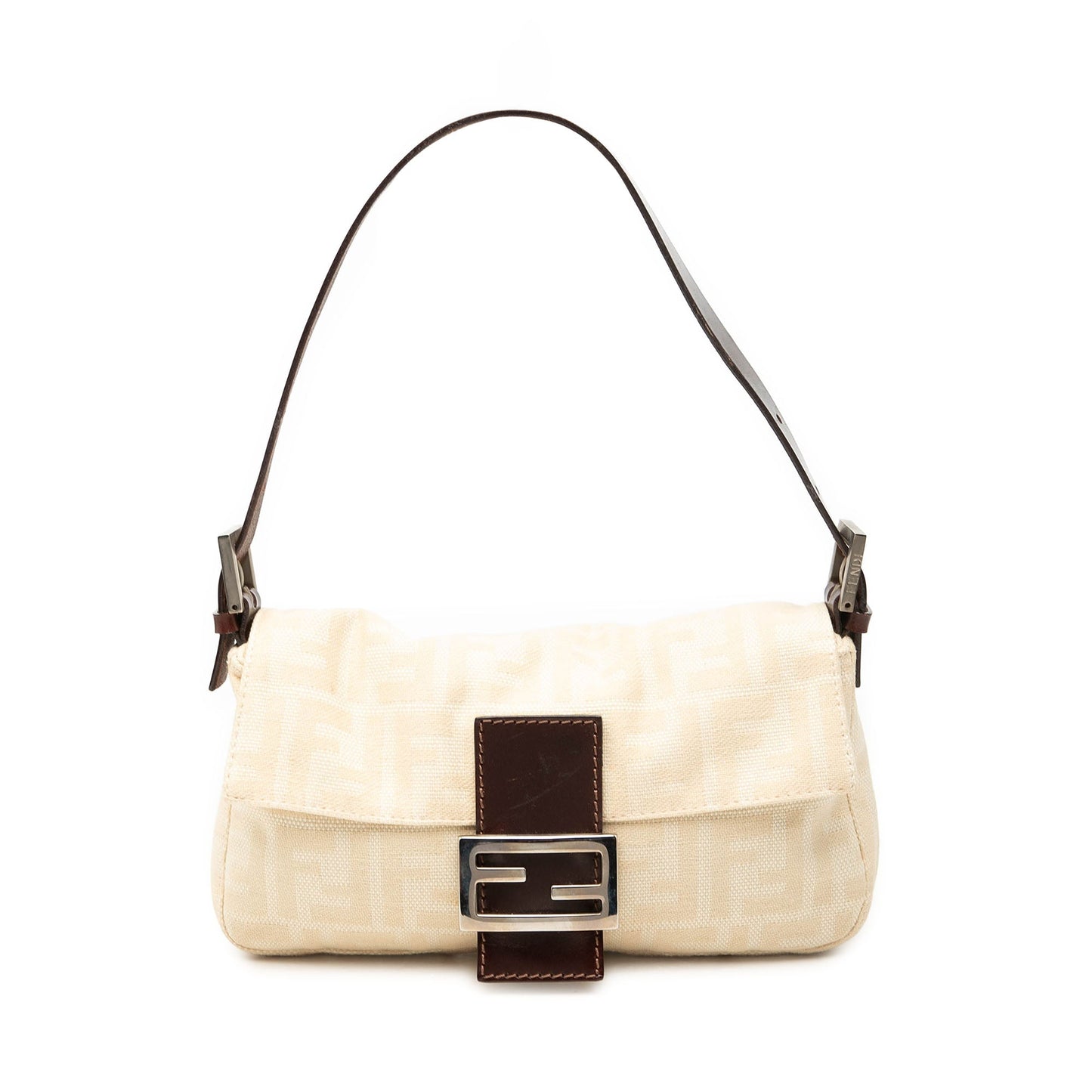 Fendi Zucca Canvas Baguette