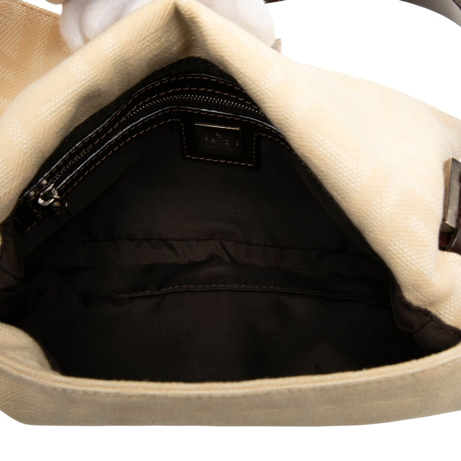 Fendi Zucca Canvas Baguette