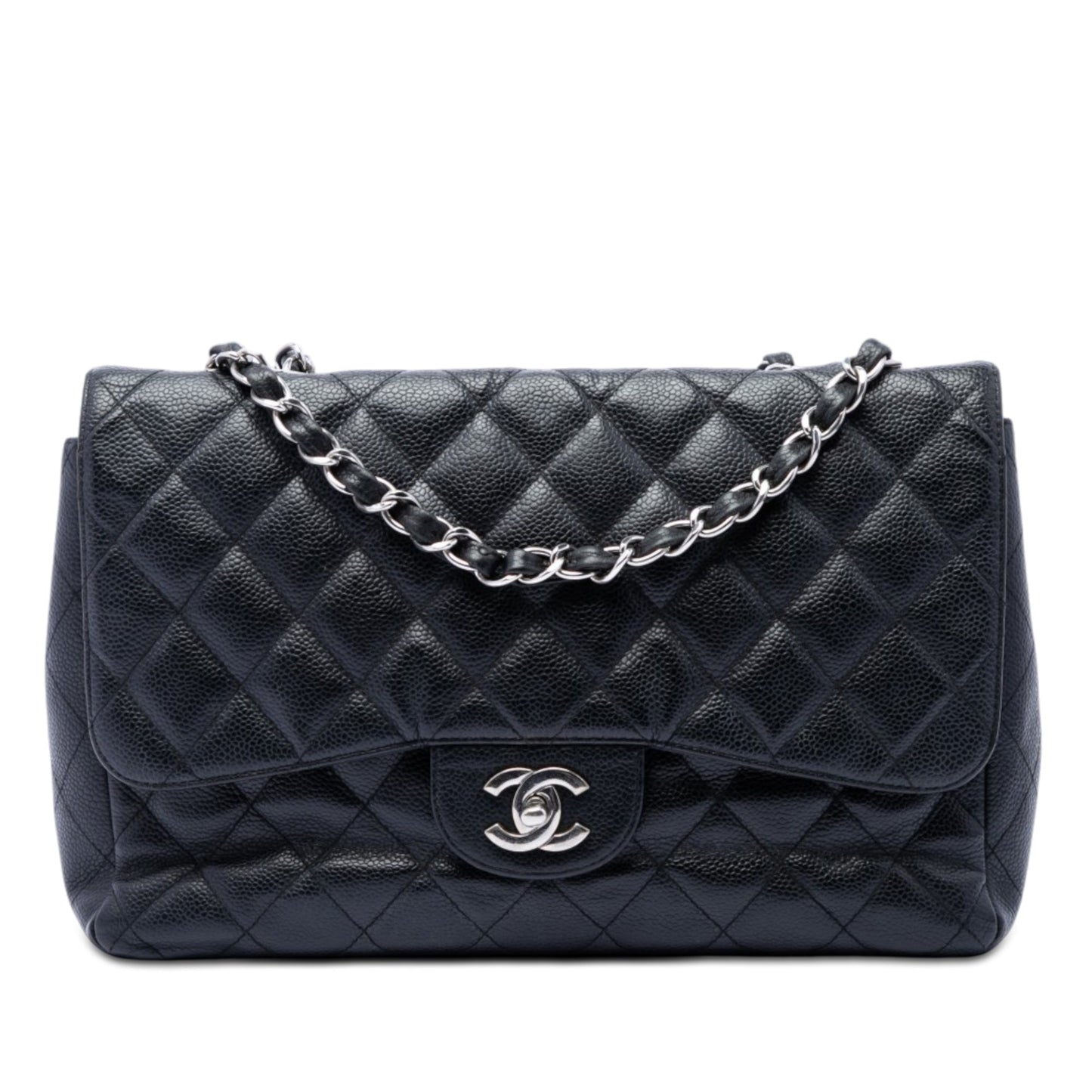 Chanel Jumbo Classic Caviar Single Flap
