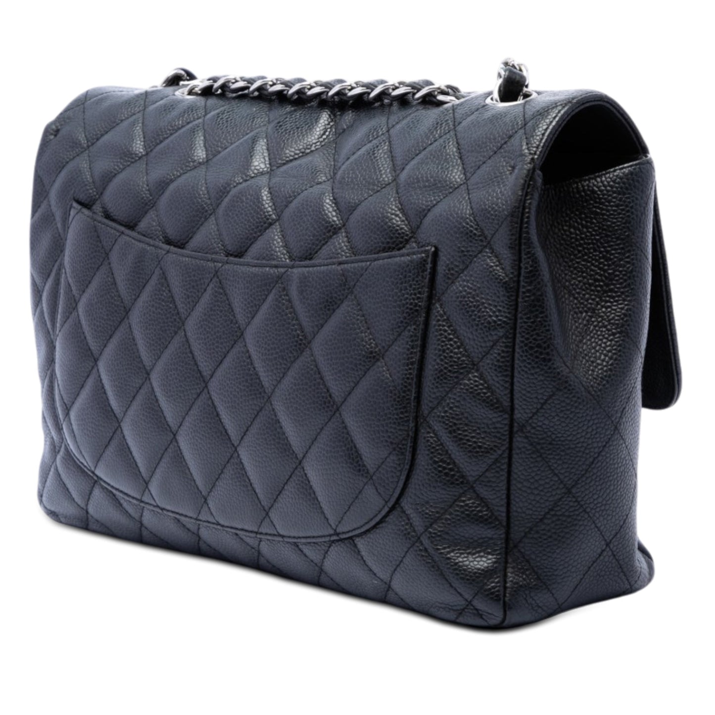 Chanel Jumbo Classic Caviar Single Flap