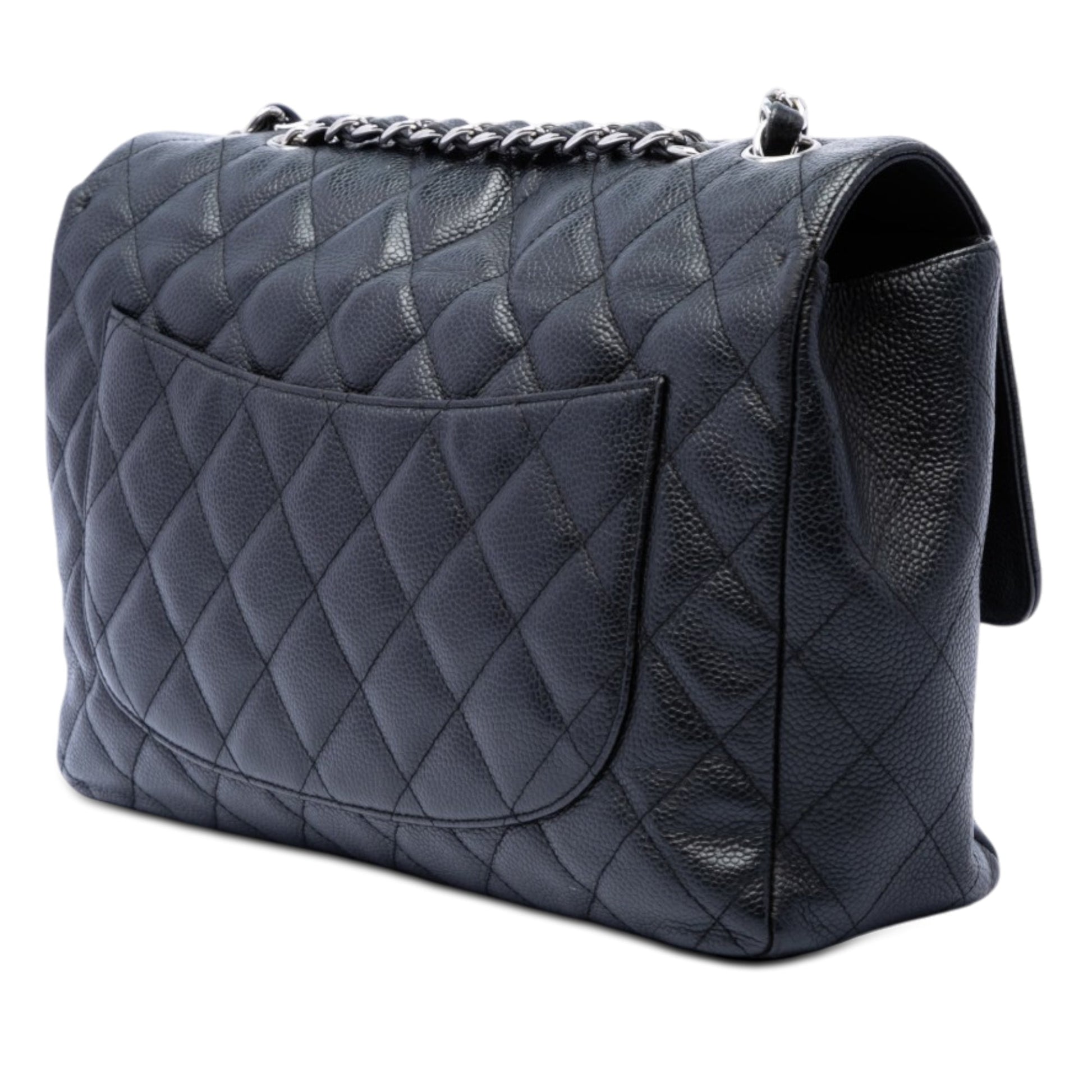 Chanel Jumbo Classic Caviar Single Flap