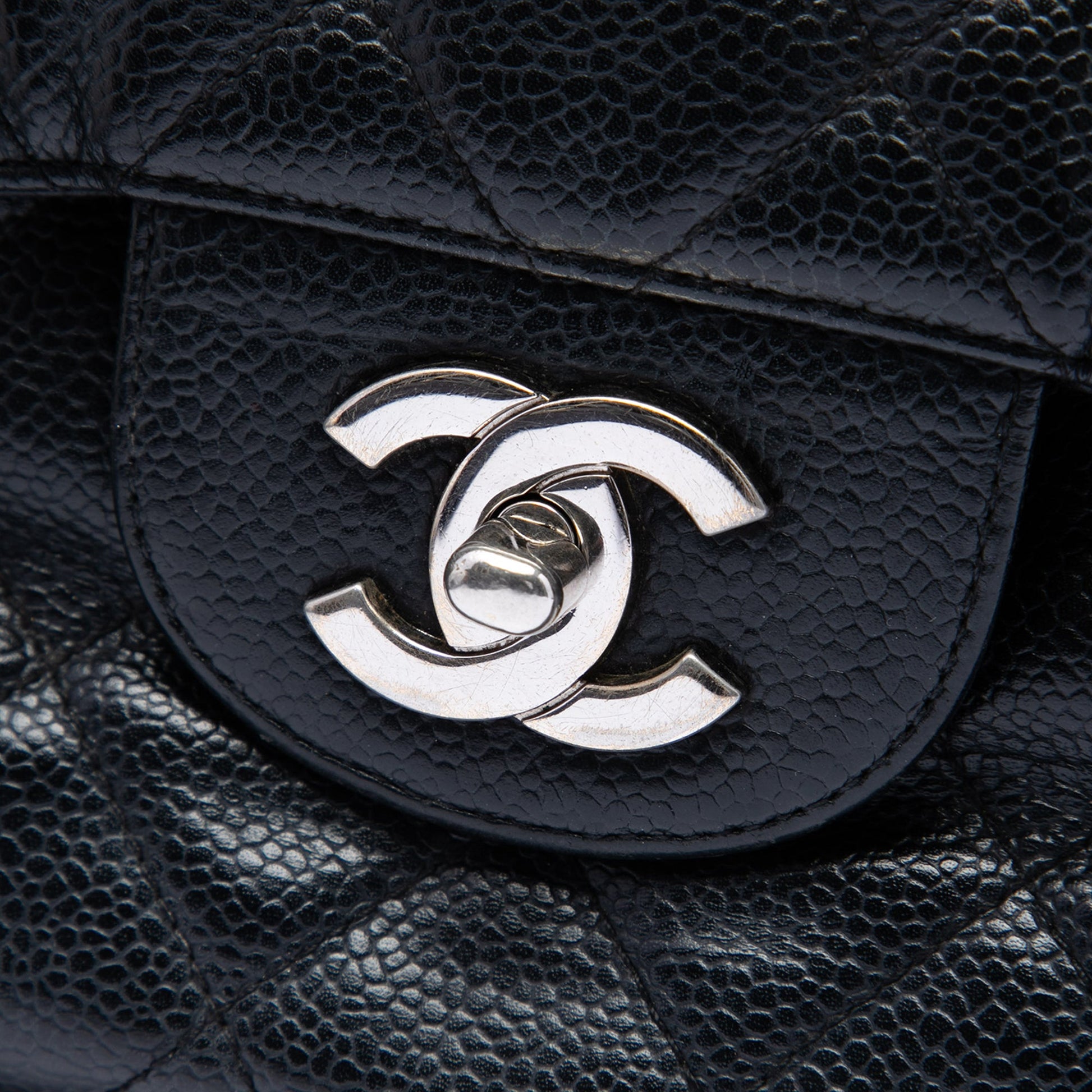 Chanel Jumbo Classic Caviar Single Flap