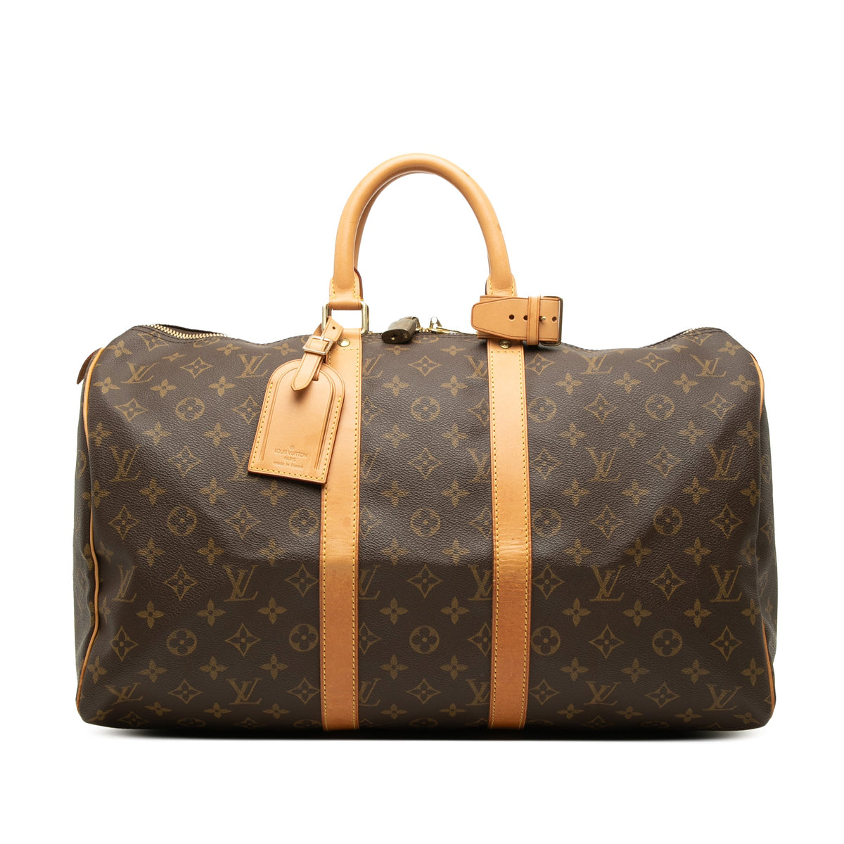 Louis Vuitton Monogram Keepall 45 — Brown