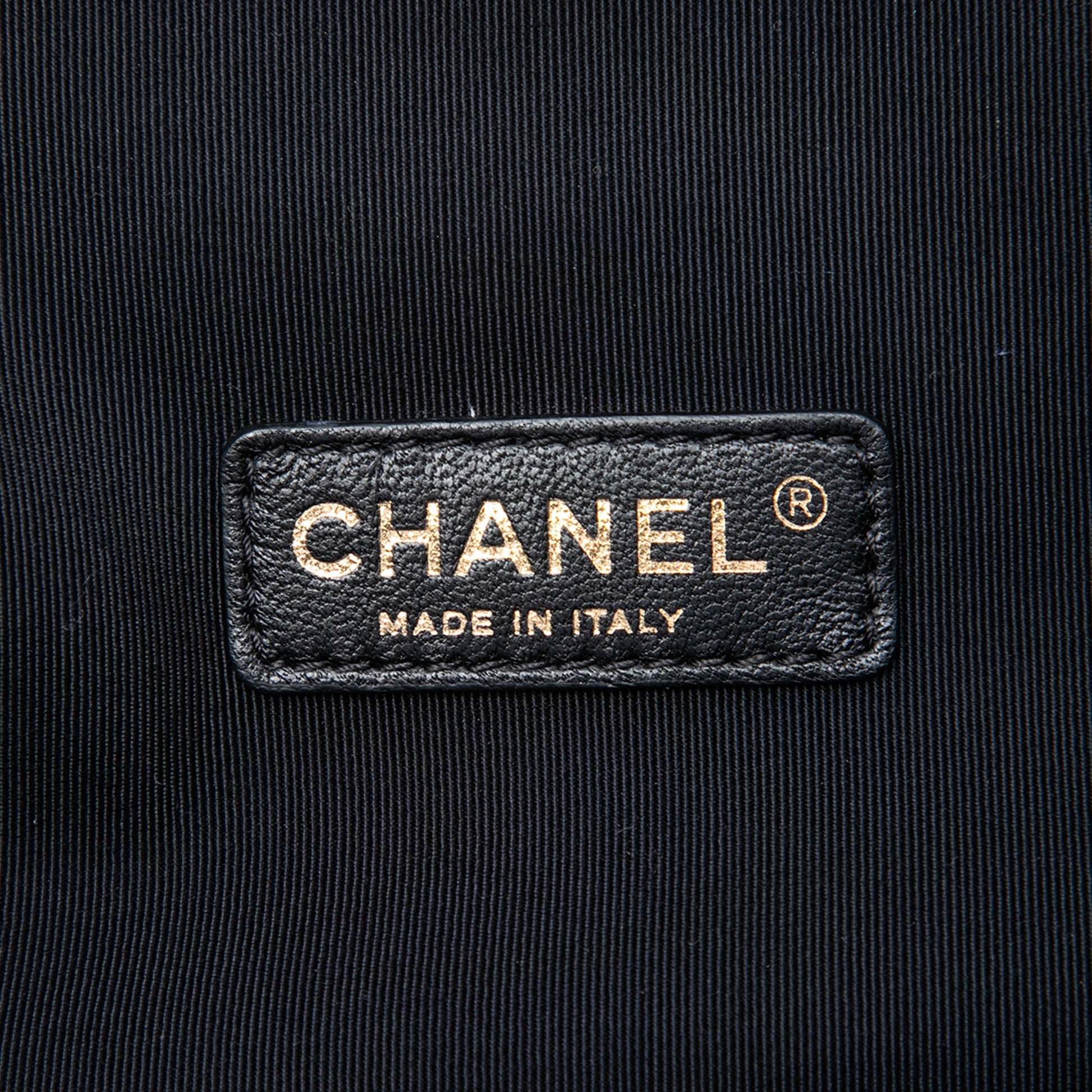 Chanel Tricolor Quilted Lambskin Graphic Camera Case Bag