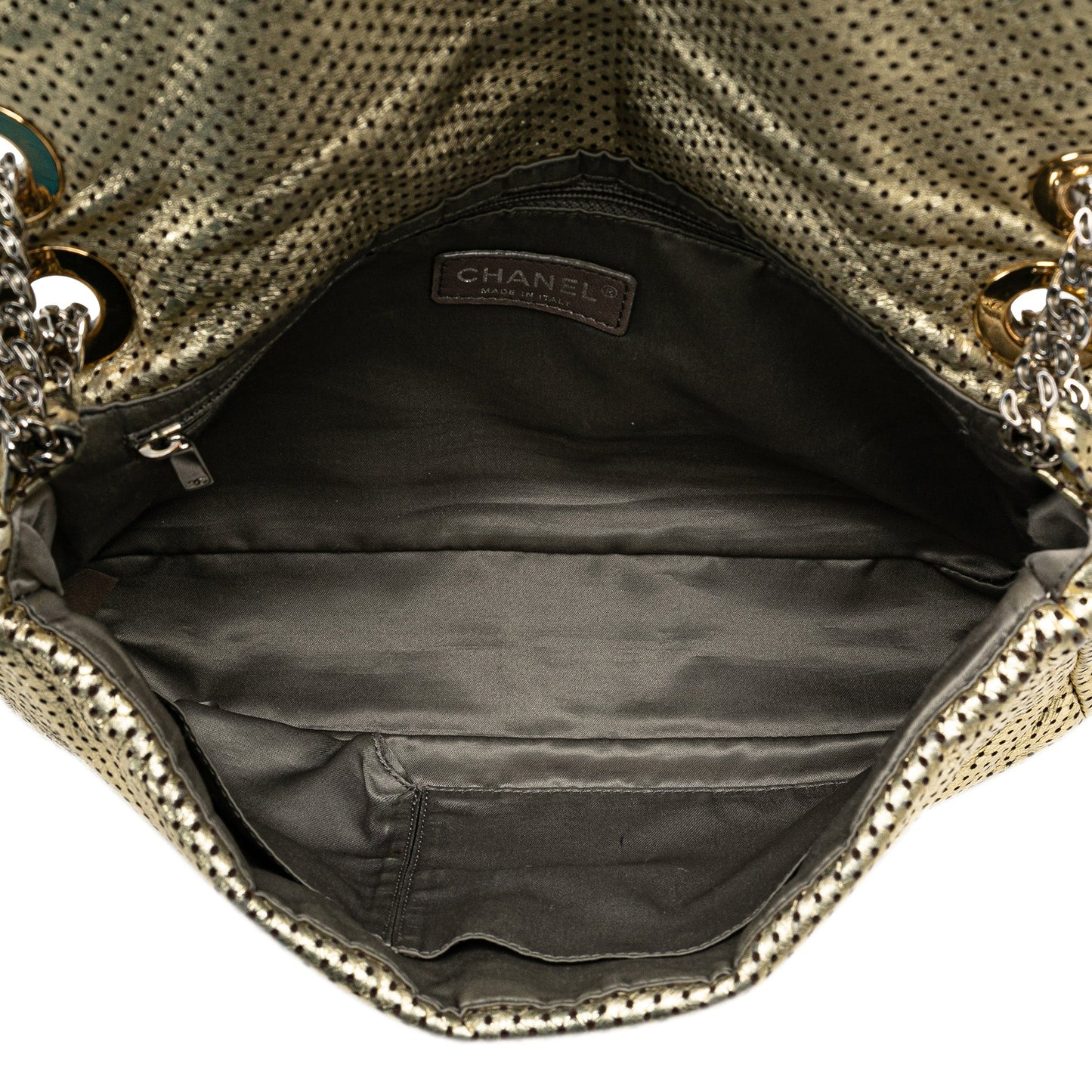 Chanel Medium Perforated Calfskin Reissue Drill Flap