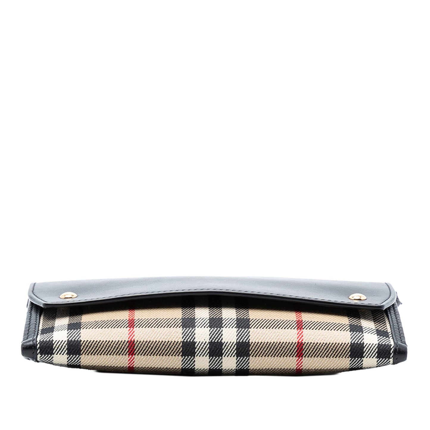 Burberry House Check Canvas and Leather Phone Pocket Crossbody