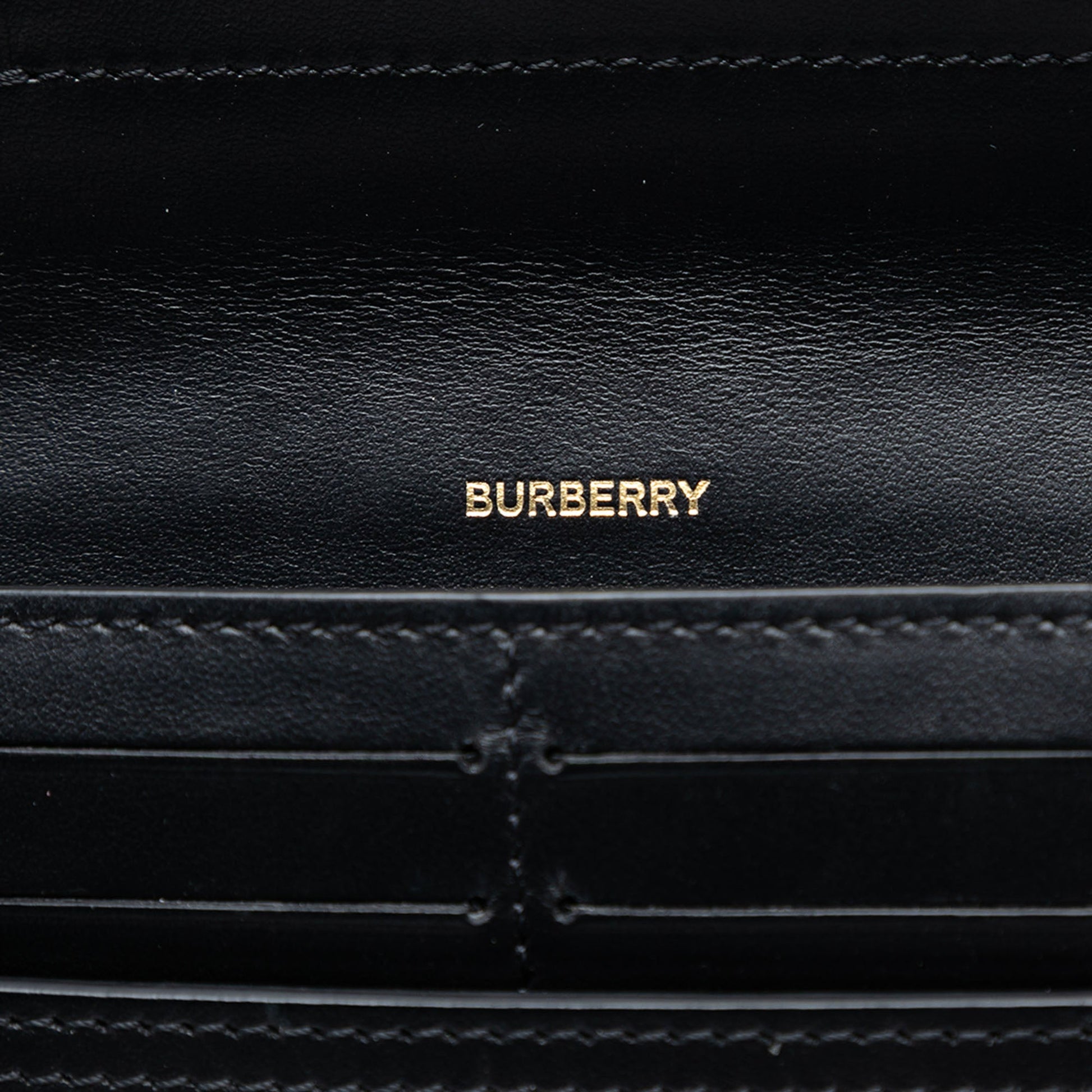 Burberry House Check Canvas and Leather Phone Pocket Crossbody