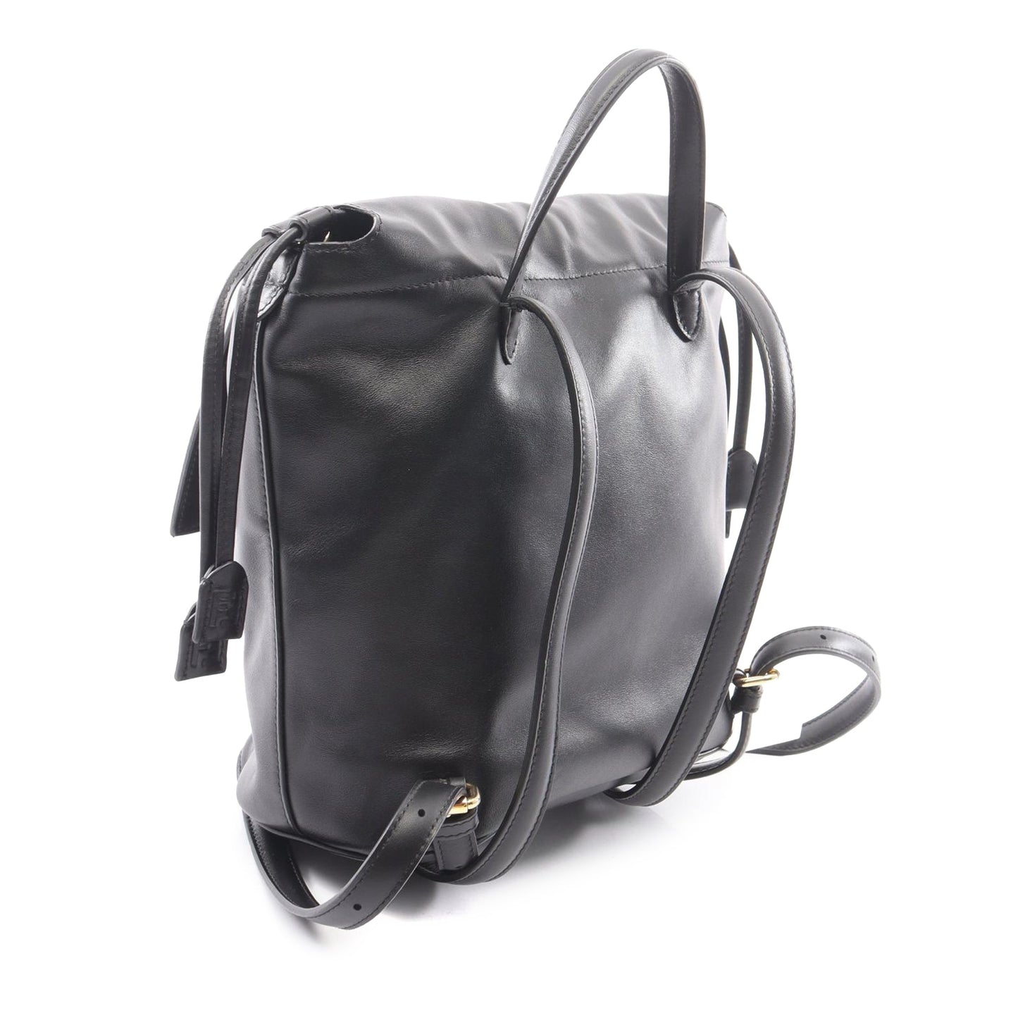 Fendi FF Leather Backpack
