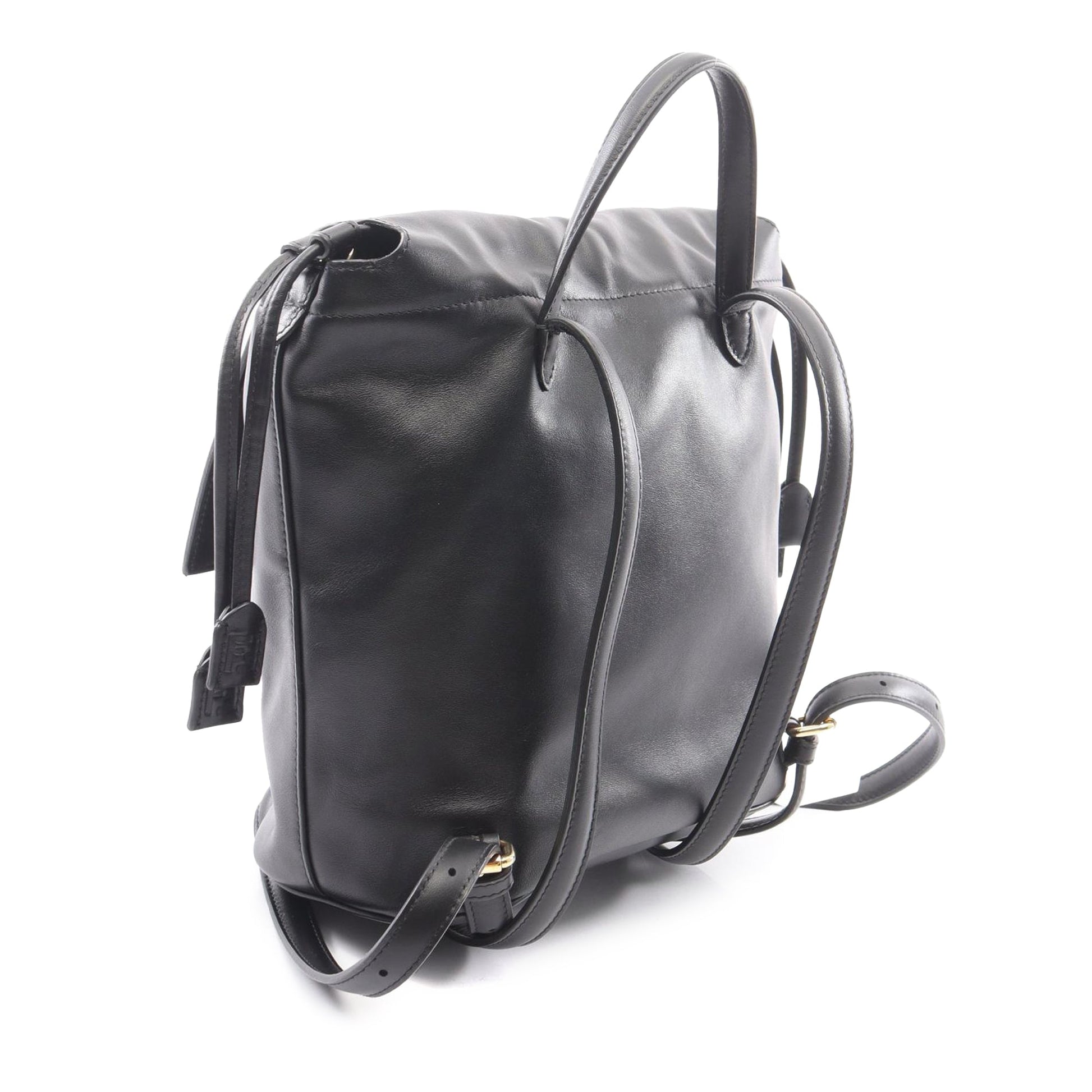 Fendi FF Leather Backpack