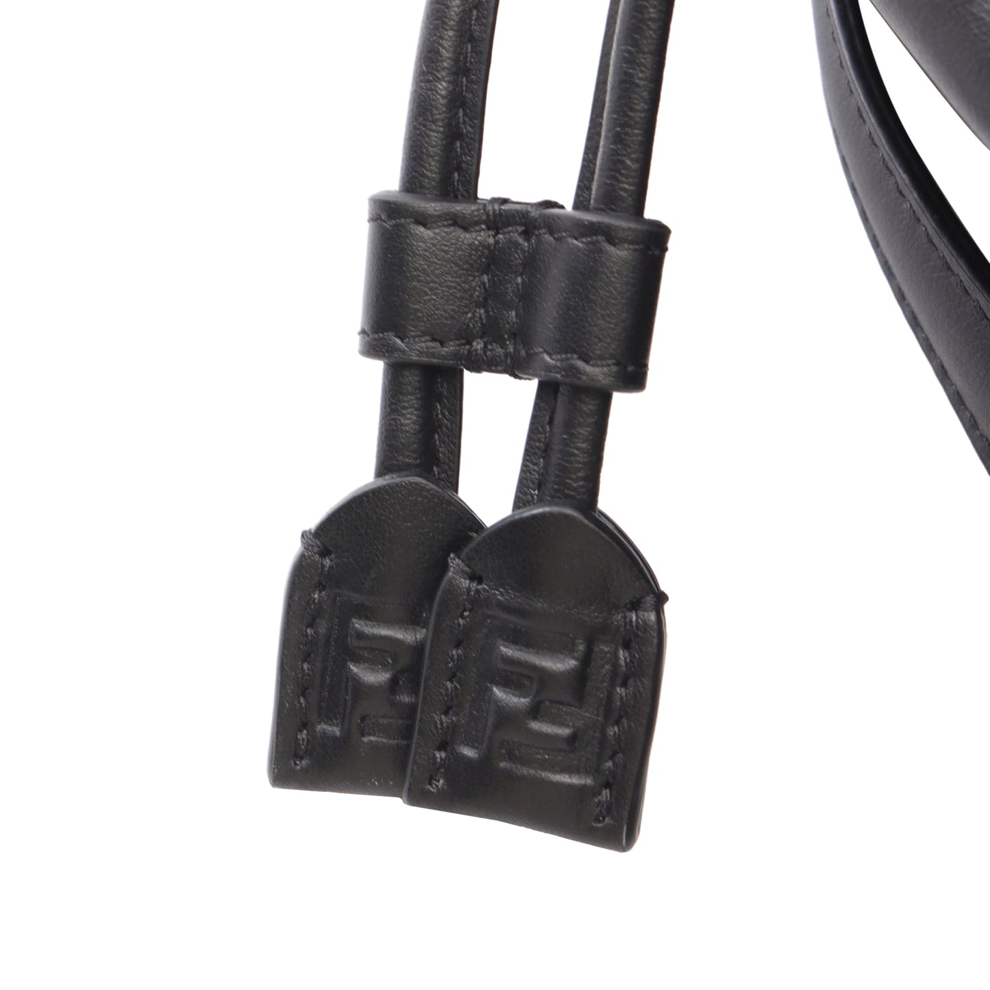Fendi FF Leather Backpack
