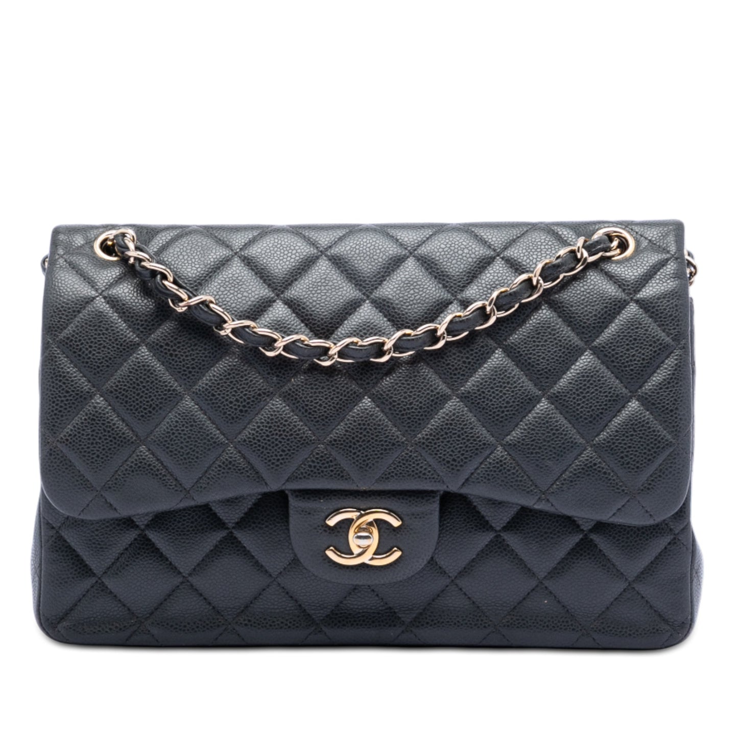 Chanel Jumbo Classic Caviar Double Flap