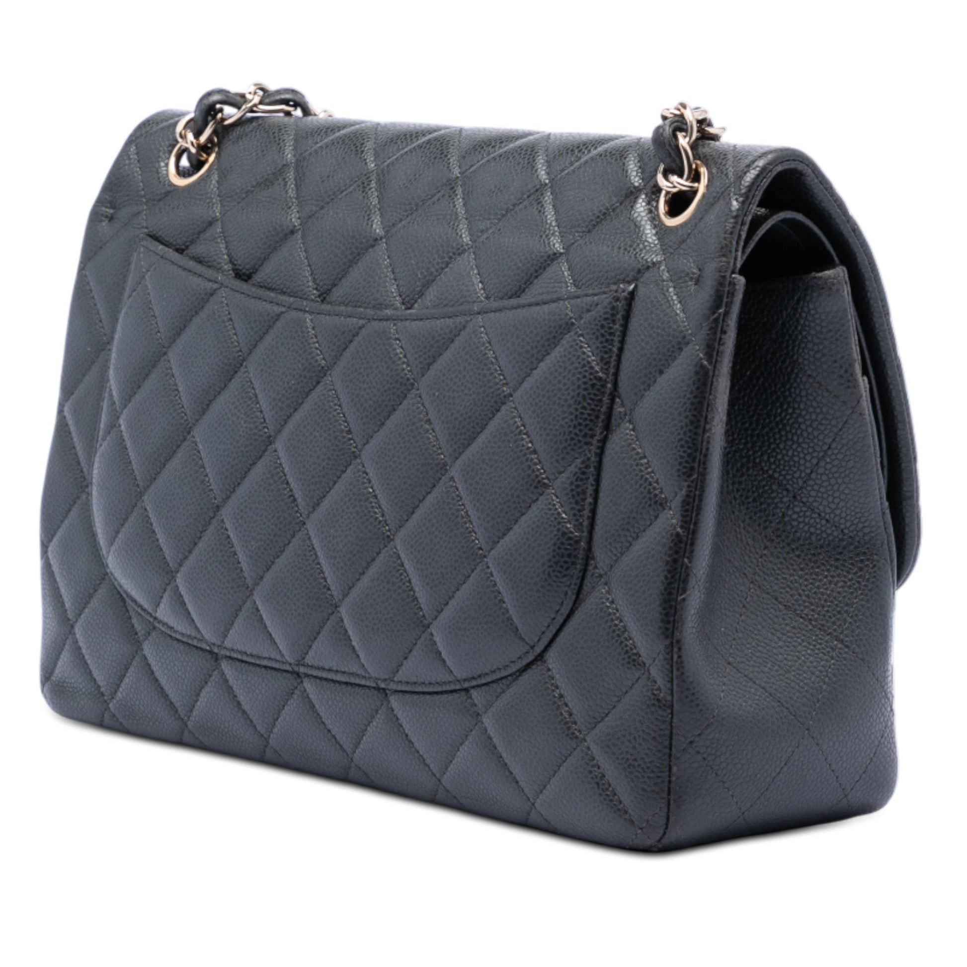 Chanel Jumbo Classic Caviar Double Flap