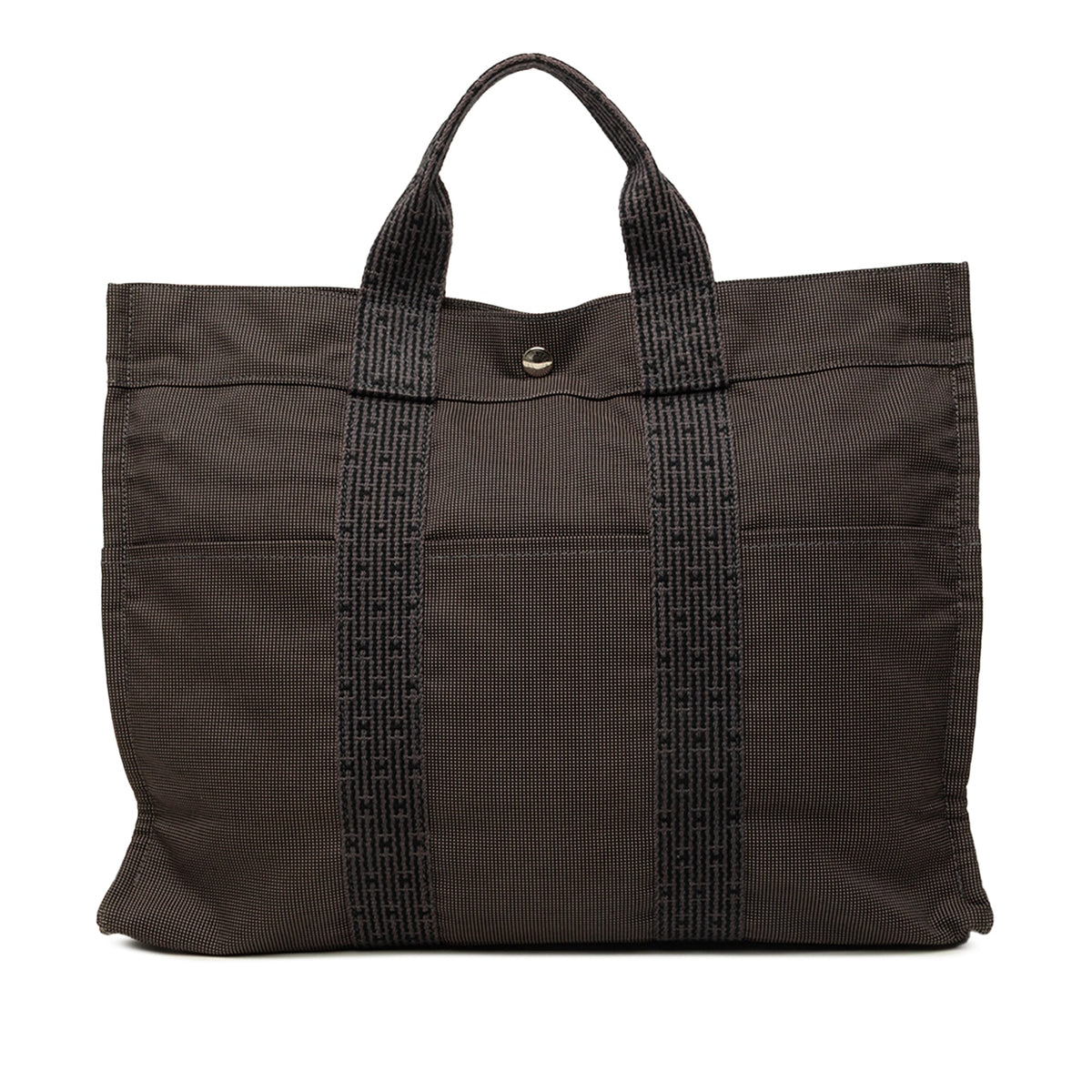 Hermès Canvas Herline MM — Brown
