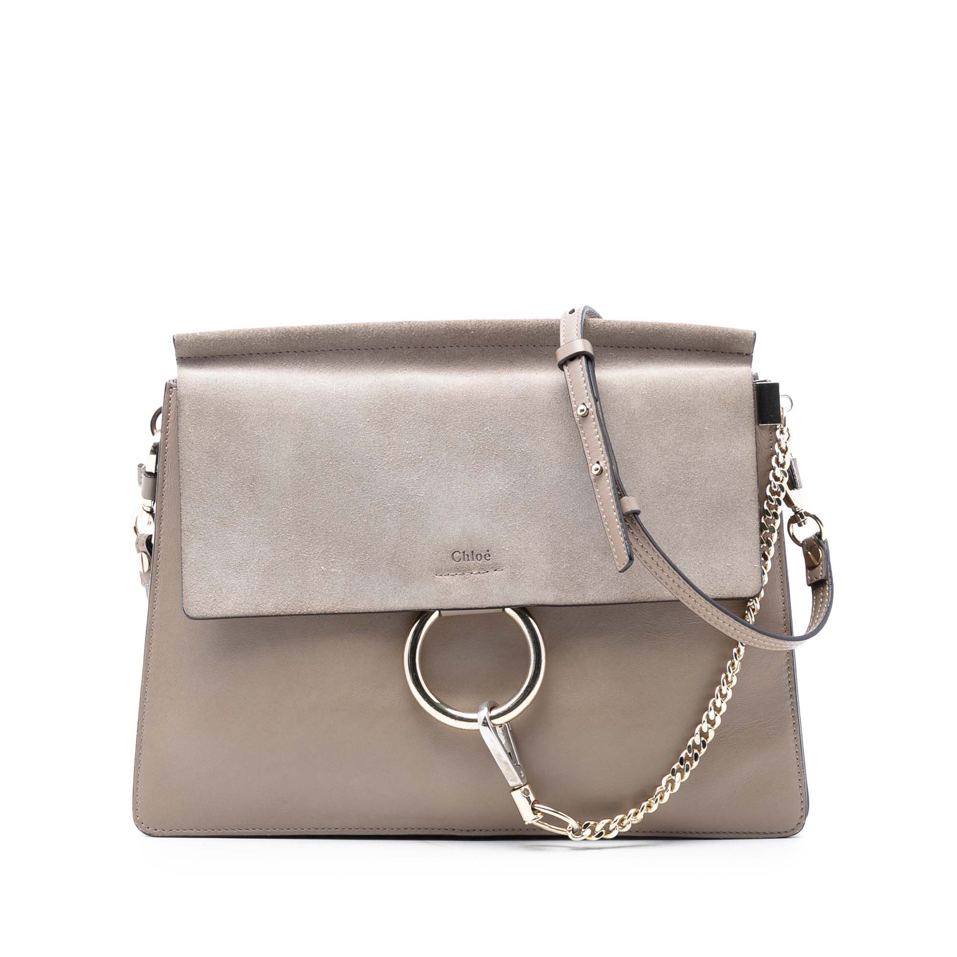 Chloé Medium Leather Faye Shoulder Bag