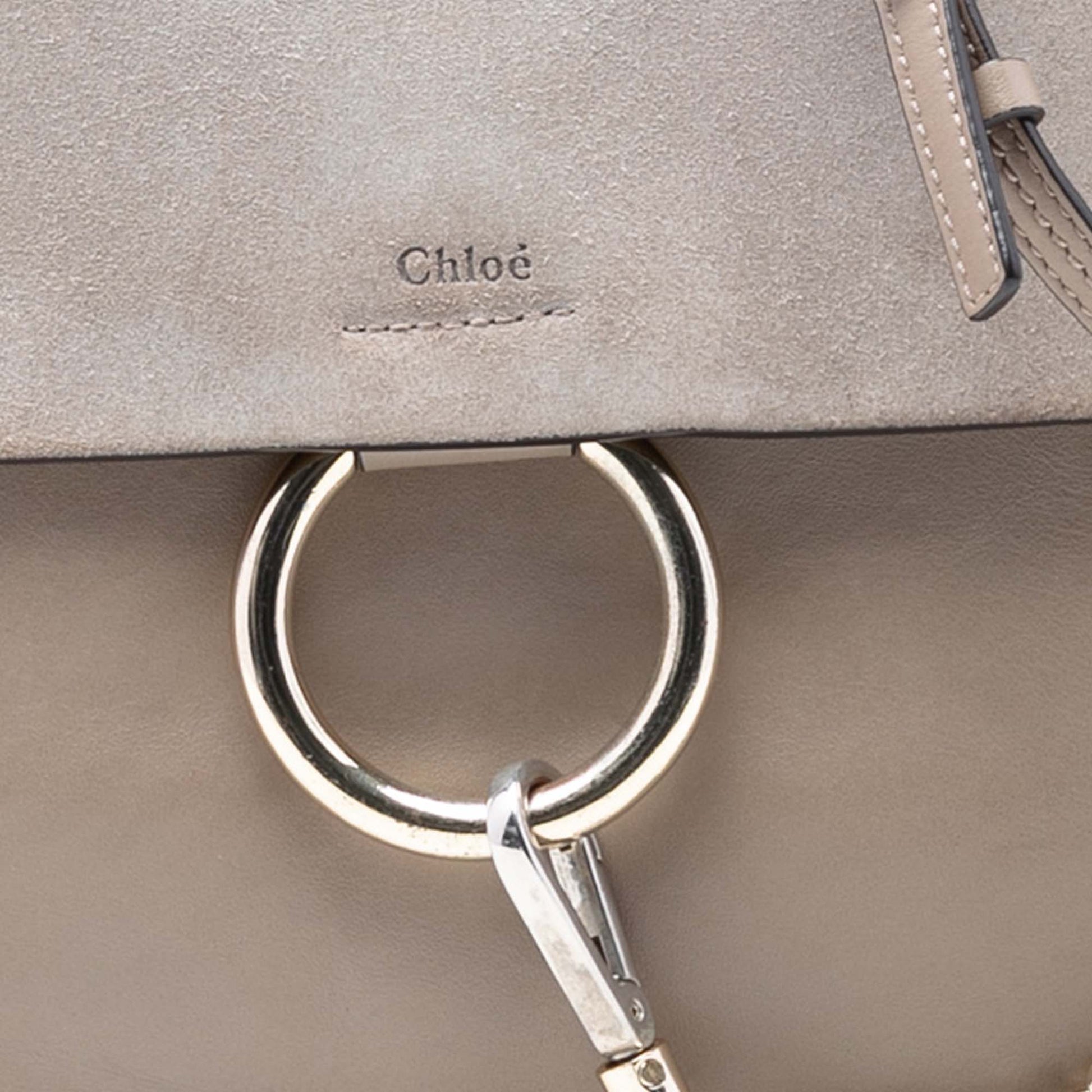 Chloé Medium Leather Faye Shoulder Bag