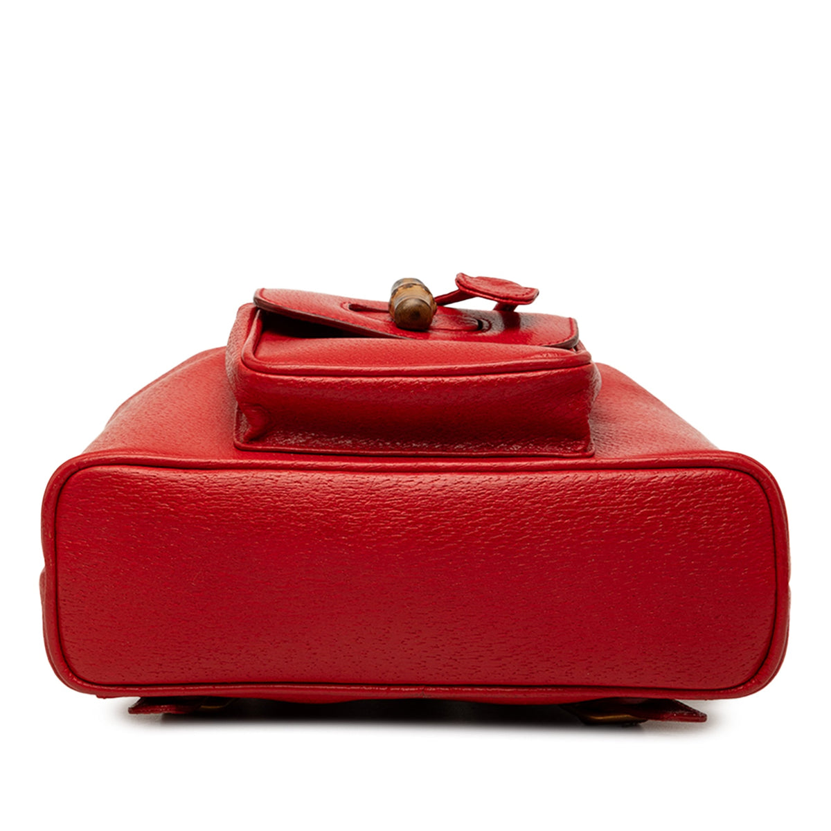 Gucci Calfskin Bamboo Drawstring Backpack