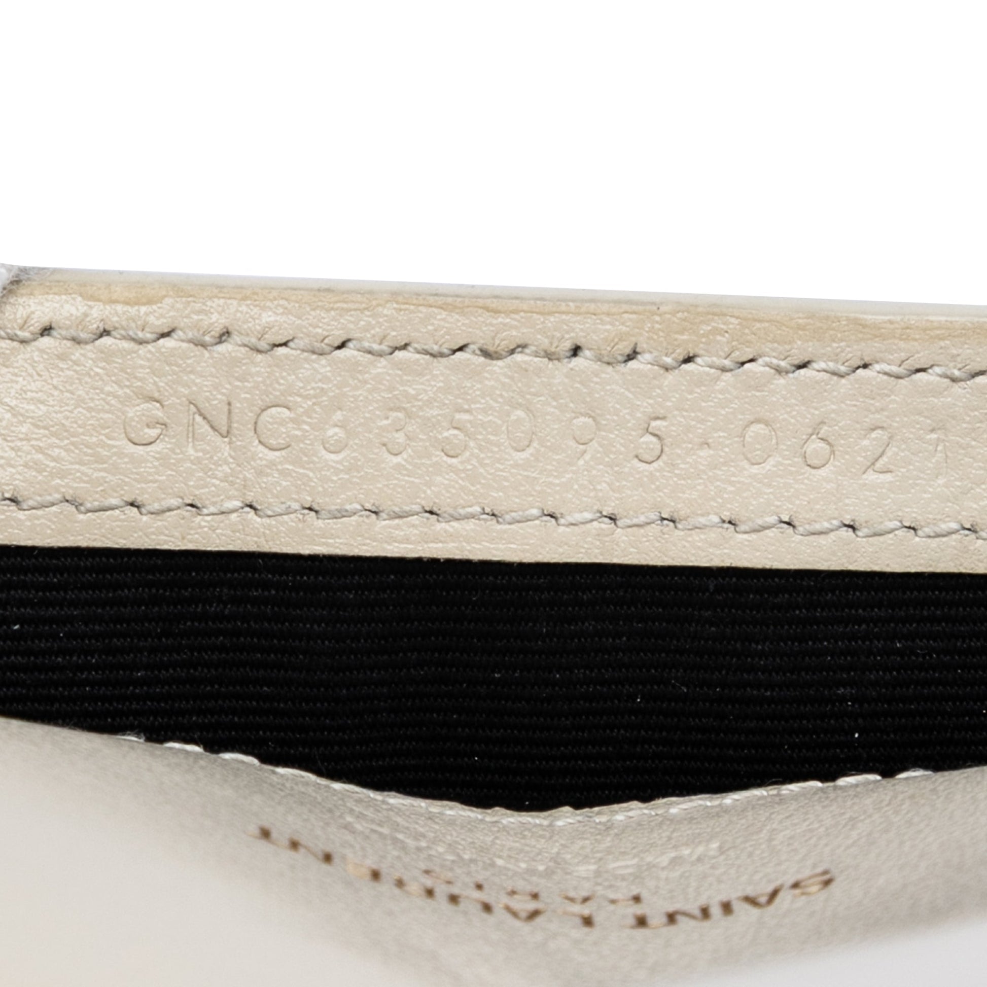 Croc Embossed Leather Monogram Cassandre Crossbody