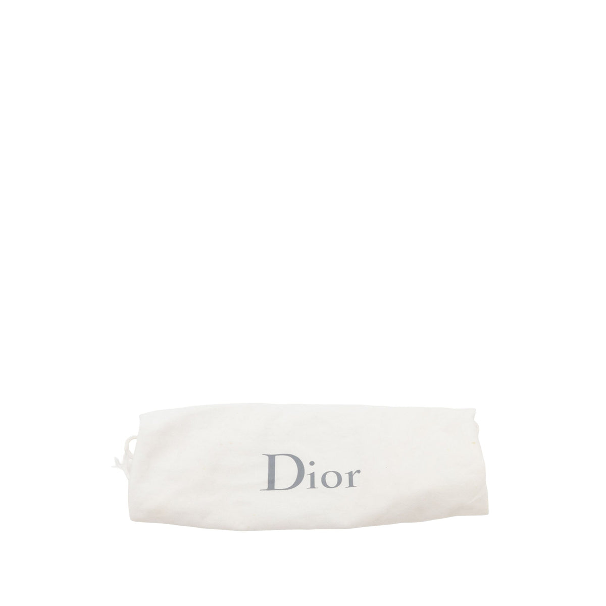 Dior Mini Satin Crystal Embellished Saddle Bag — Gray