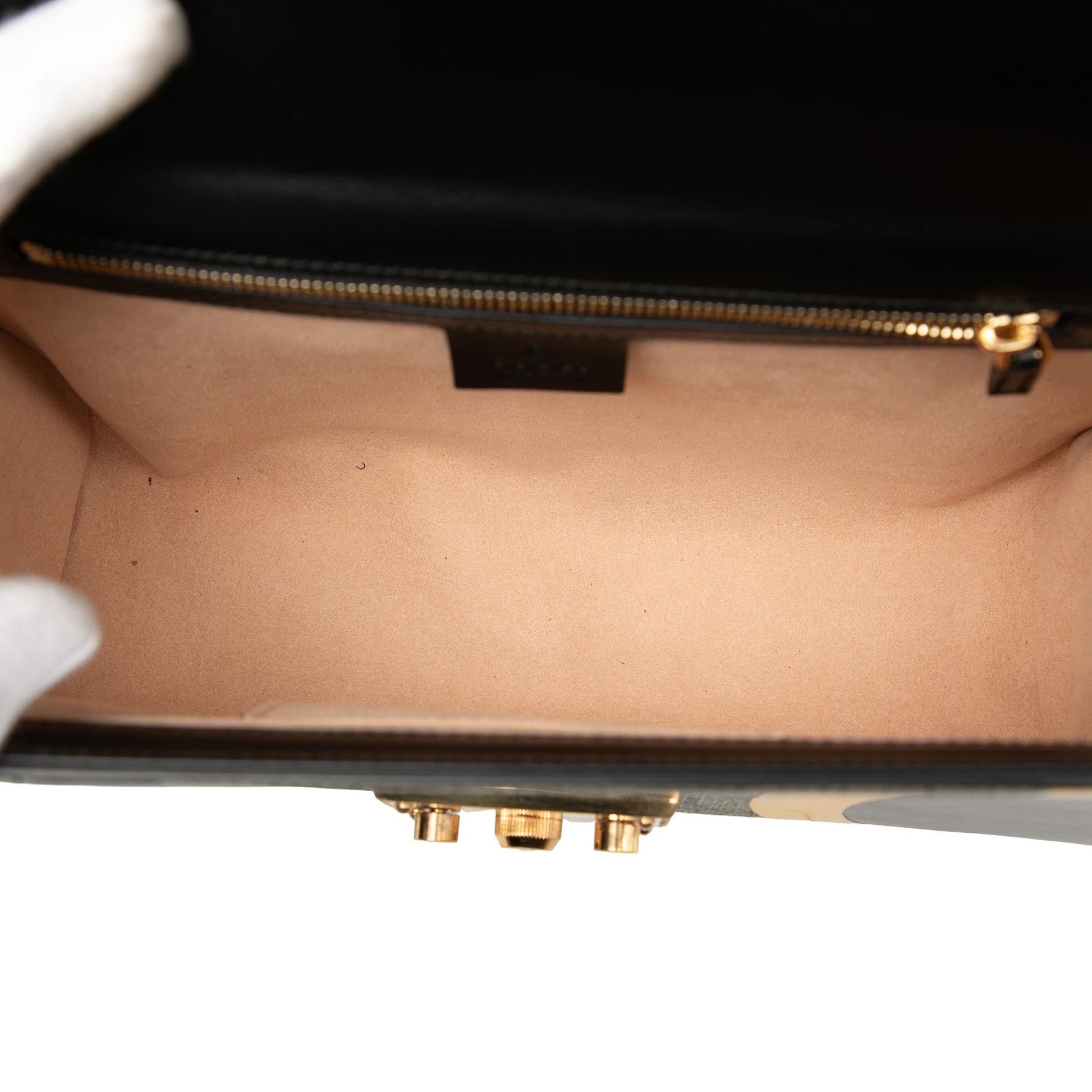 Gucci Large GG Supreme Osiride Padlock Crossbody